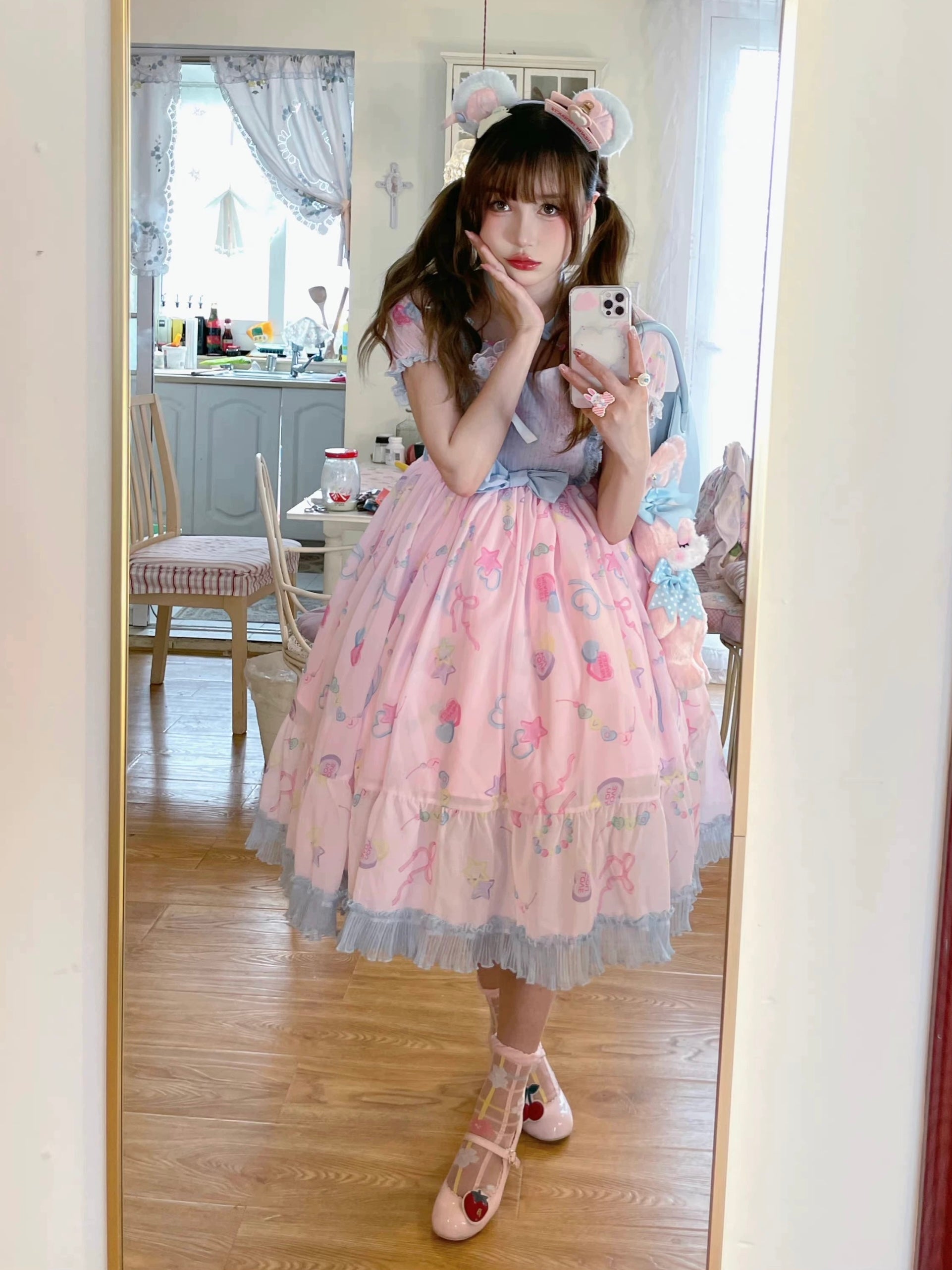Get trendy with Girls’ dream Lolita Fashion JSK Dress - available at Peiliee Shop. Grab yours for $40 today!