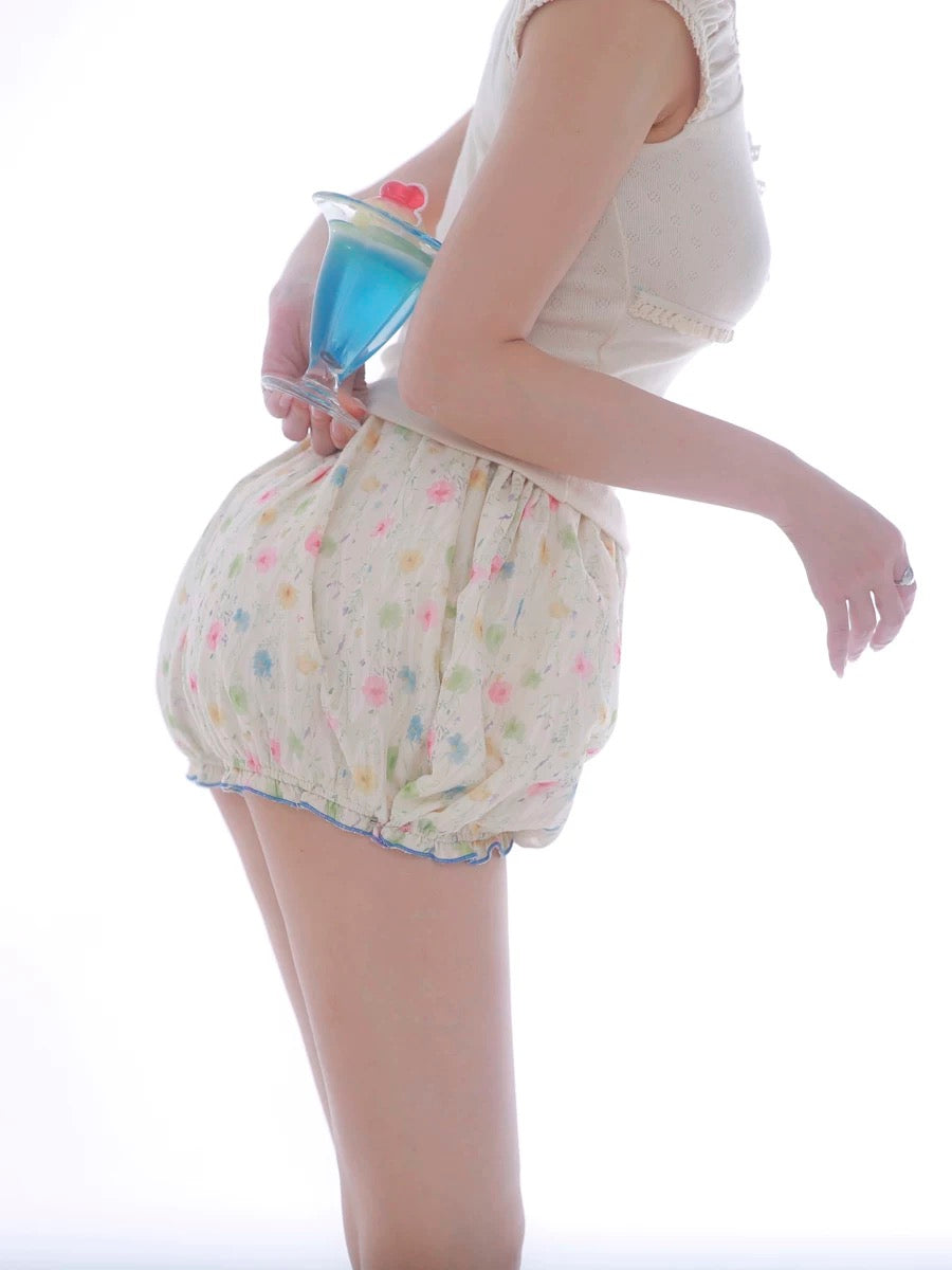 Get trendy with Rose Island Bunny land mini shorts bloomer - available at Peiliee Shop. Grab yours for $28 today!