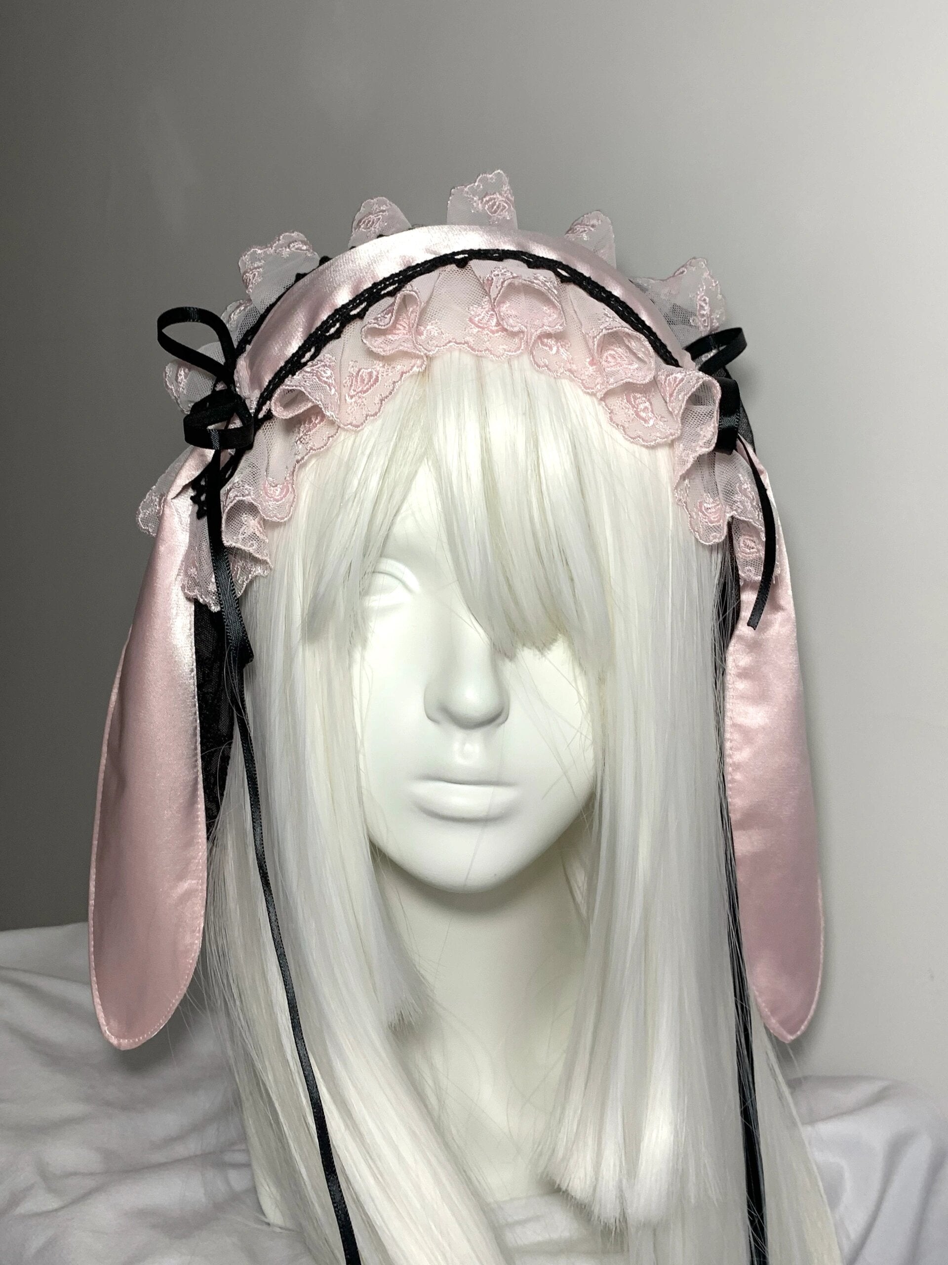 Get trendy with BlackPink Version Handmade Bunny Hat Headband - available at Peiliee Shop. Grab yours for $21.90 today!