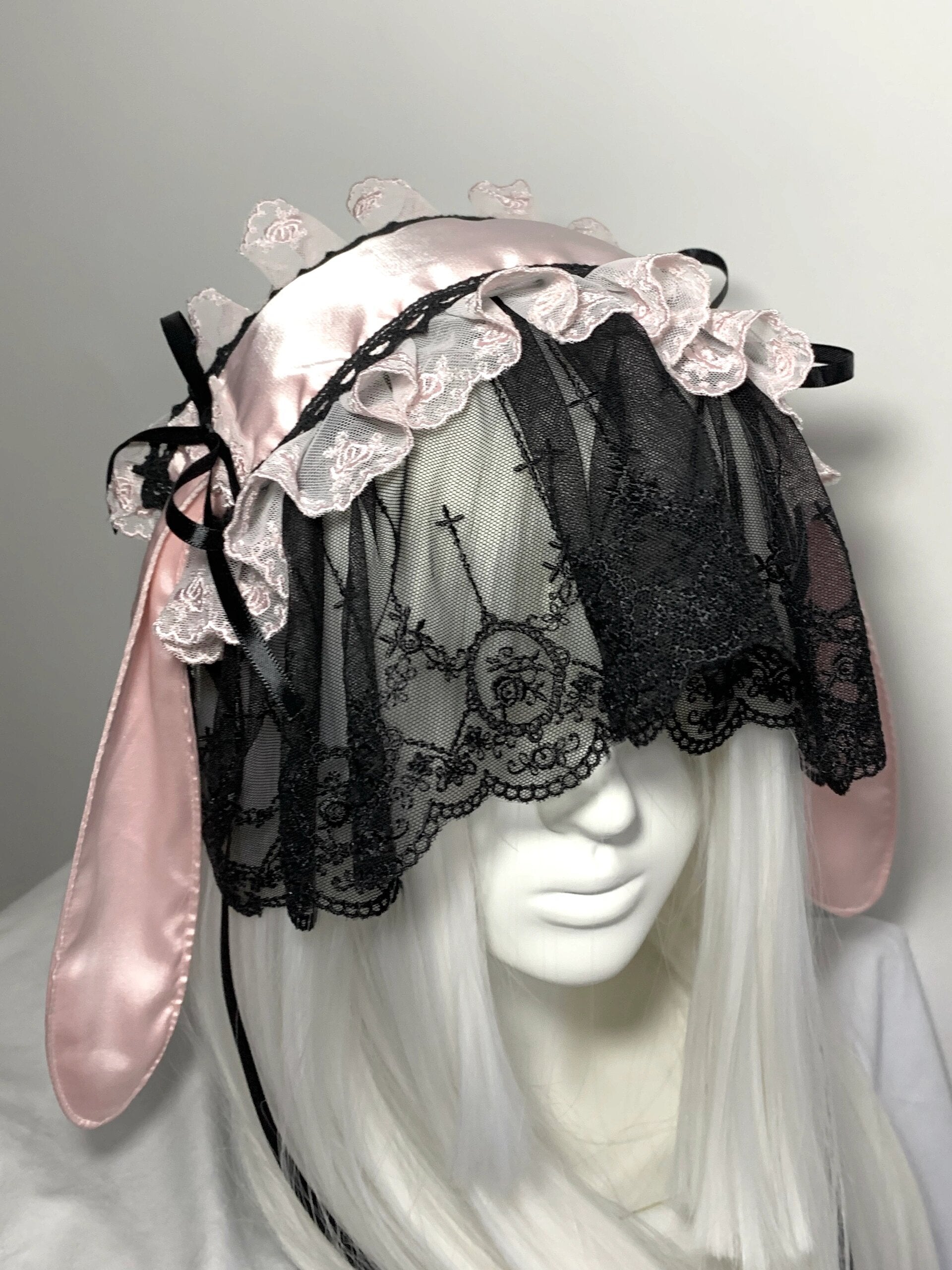 Get trendy with BlackPink Version Handmade Bunny Hat Headband - available at Peiliee Shop. Grab yours for $21.90 today!