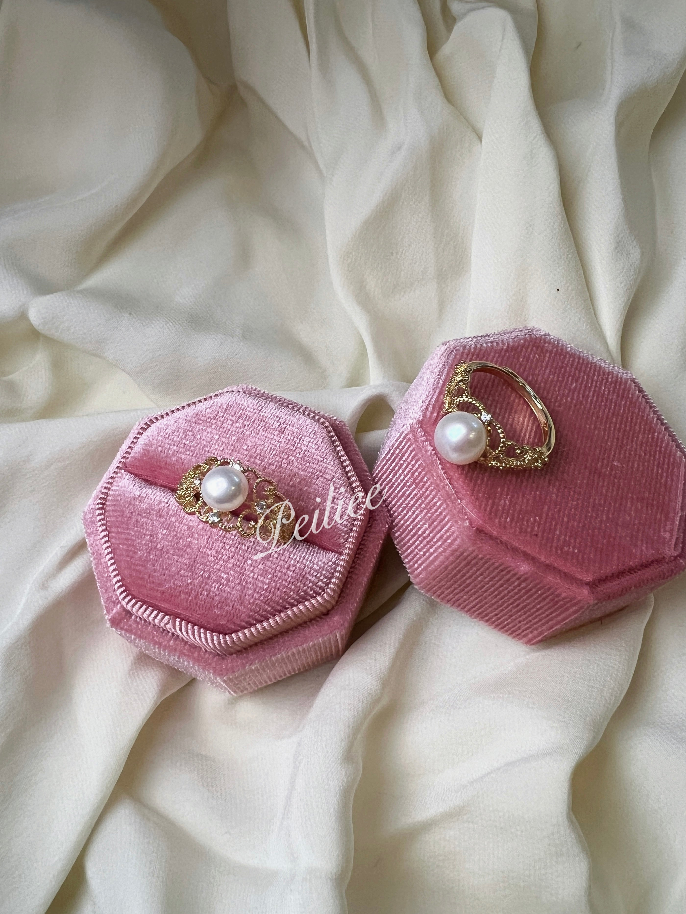 Get trendy with Being a princess is what i do the best 7-8mm, 8.5-9mm Freshwater Pearl Ring - available at Peiliee Shop. Grab yours for $19.90 today!