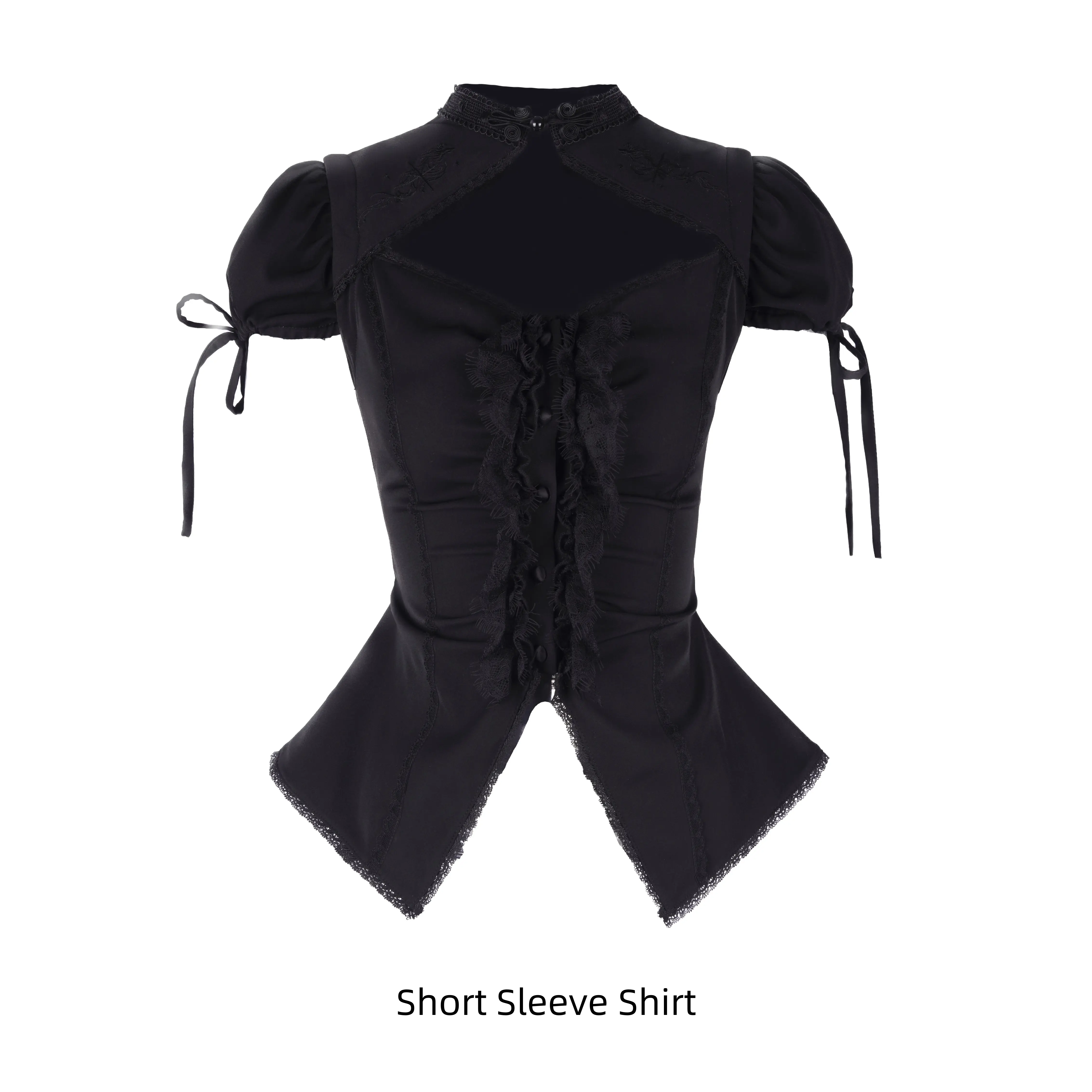 Get trendy with NoLolita 24SS Dragon’s Ketch Gothic Lolita Fashion Dress - available at Peiliee Shop. Grab yours for $29 today!