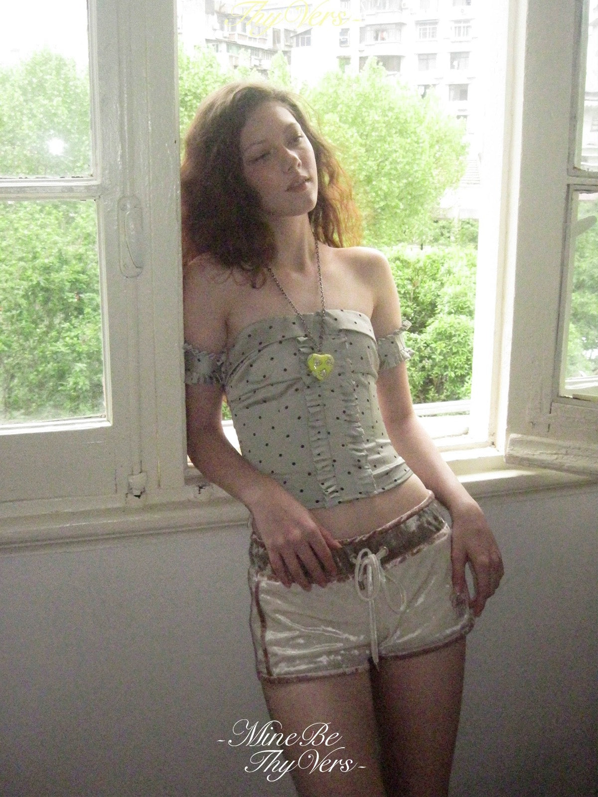 Get trendy with Cute but unstable dot dot crop top - Shirts & Tops available at Peiliee Shop. Grab yours for $54 today!