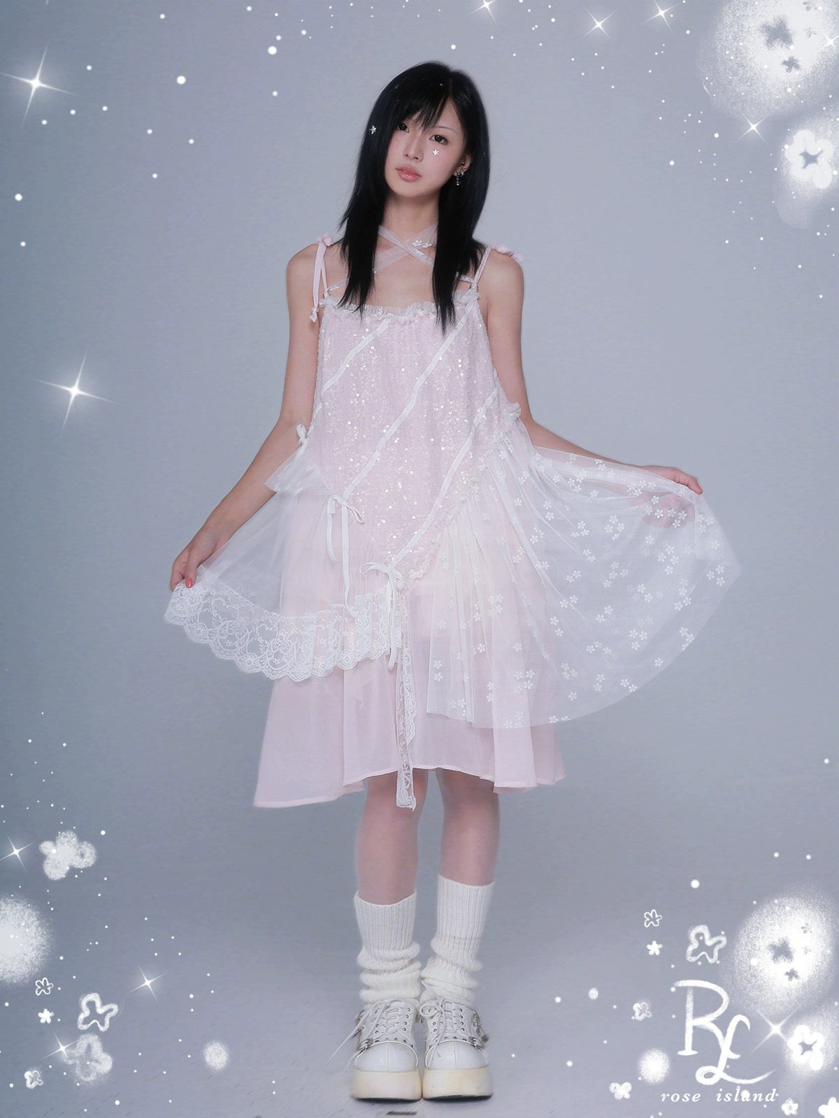 Get trendy with My baby pink soul - floral mini dress - Dress available at Peiliee Shop. Grab yours for $52 today!