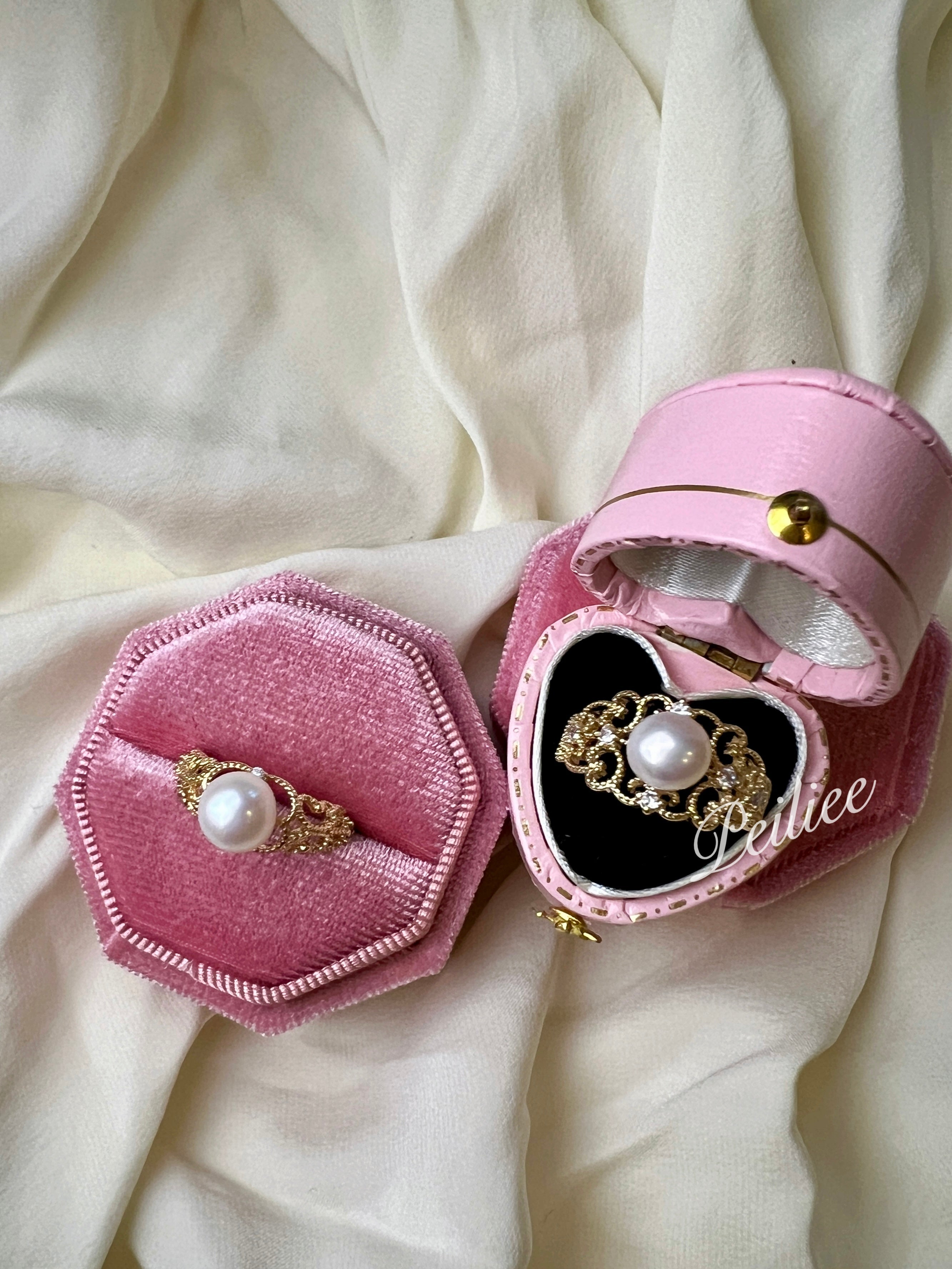 Get trendy with Being a princess is what i do the best 7-8mm, 8.5-9mm Freshwater Pearl Ring - available at Peiliee Shop. Grab yours for $19.90 today!