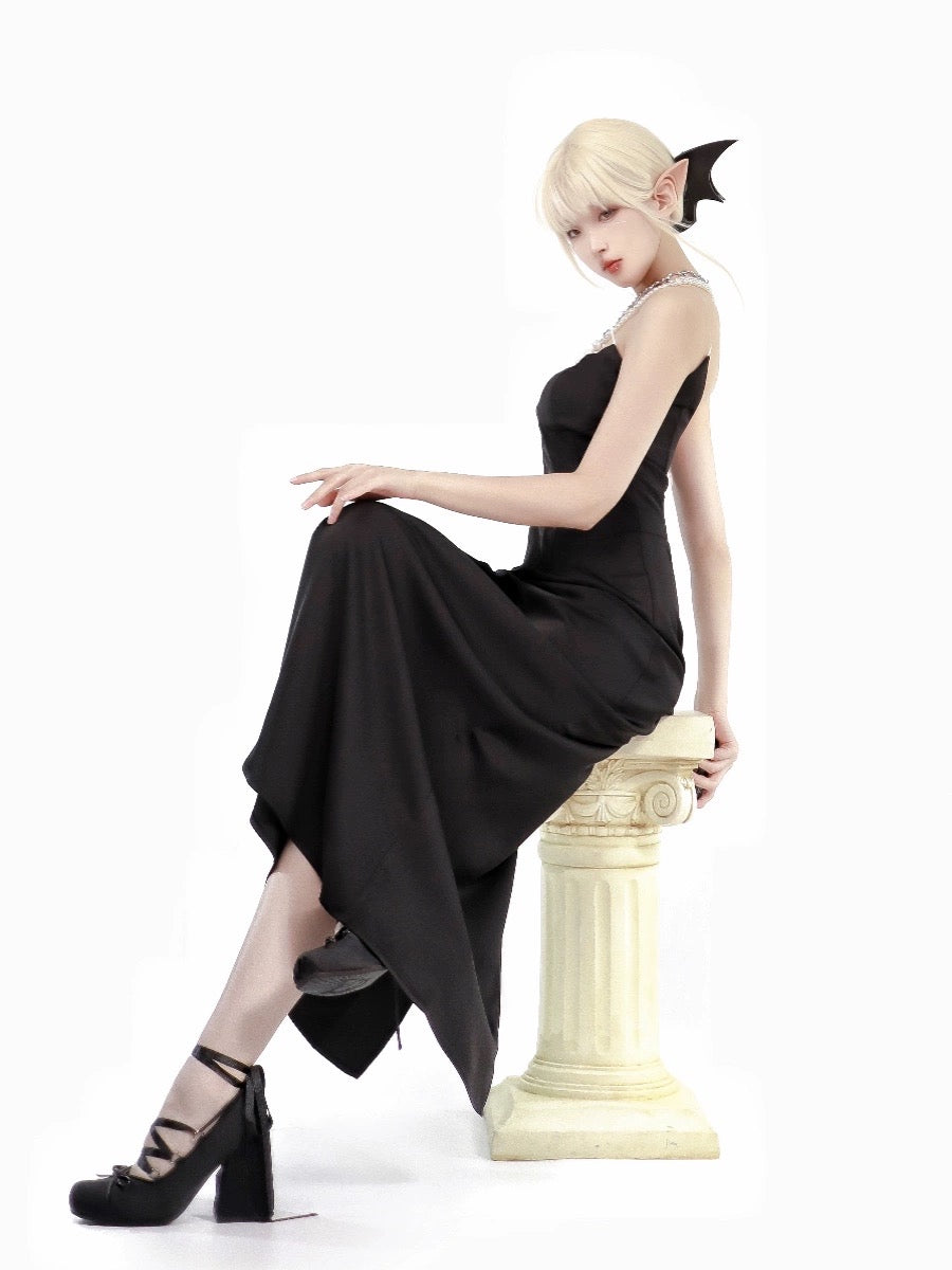 Get trendy with Dark Angel Evening Gown - available at Peiliee Shop. Grab yours for $59.90 today!