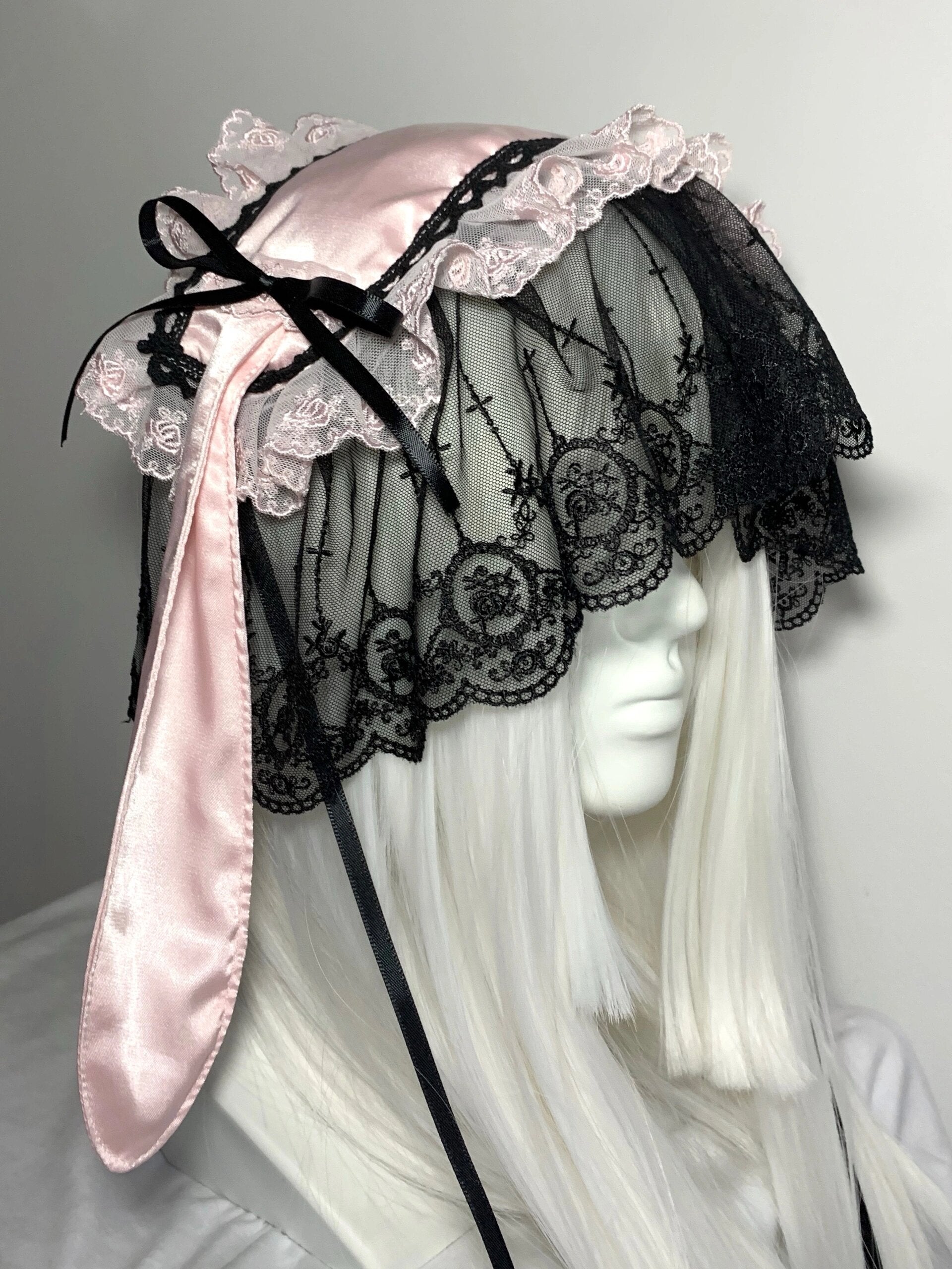 Get trendy with BlackPink Version Handmade Bunny Hat Headband - available at Peiliee Shop. Grab yours for $21.90 today!