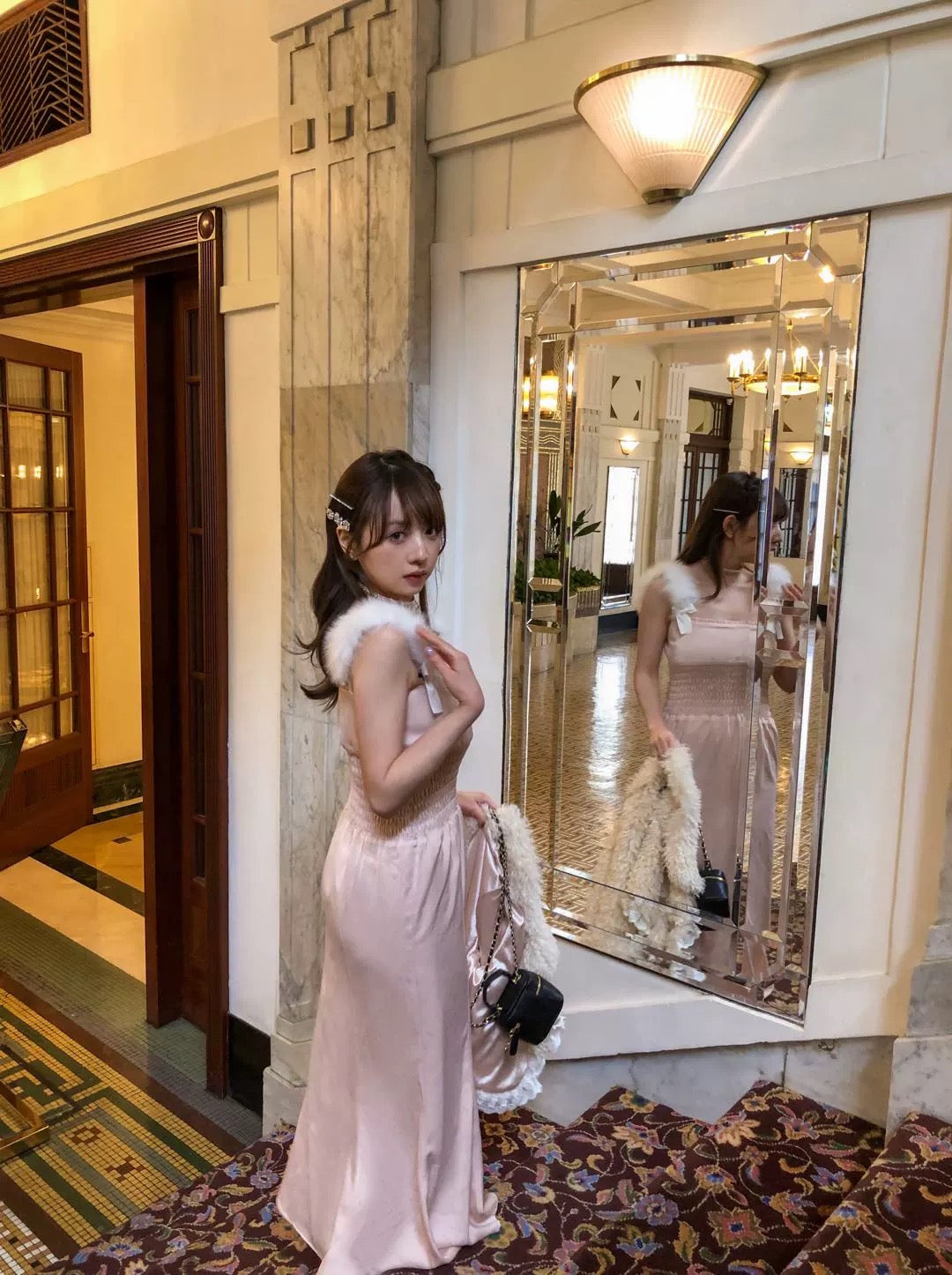 Get trendy with Mon Chérie Belle Charm Satin Midi Dress Evening Dress Christmas - Dresses available at Peiliee Shop. Grab yours for $36 today!