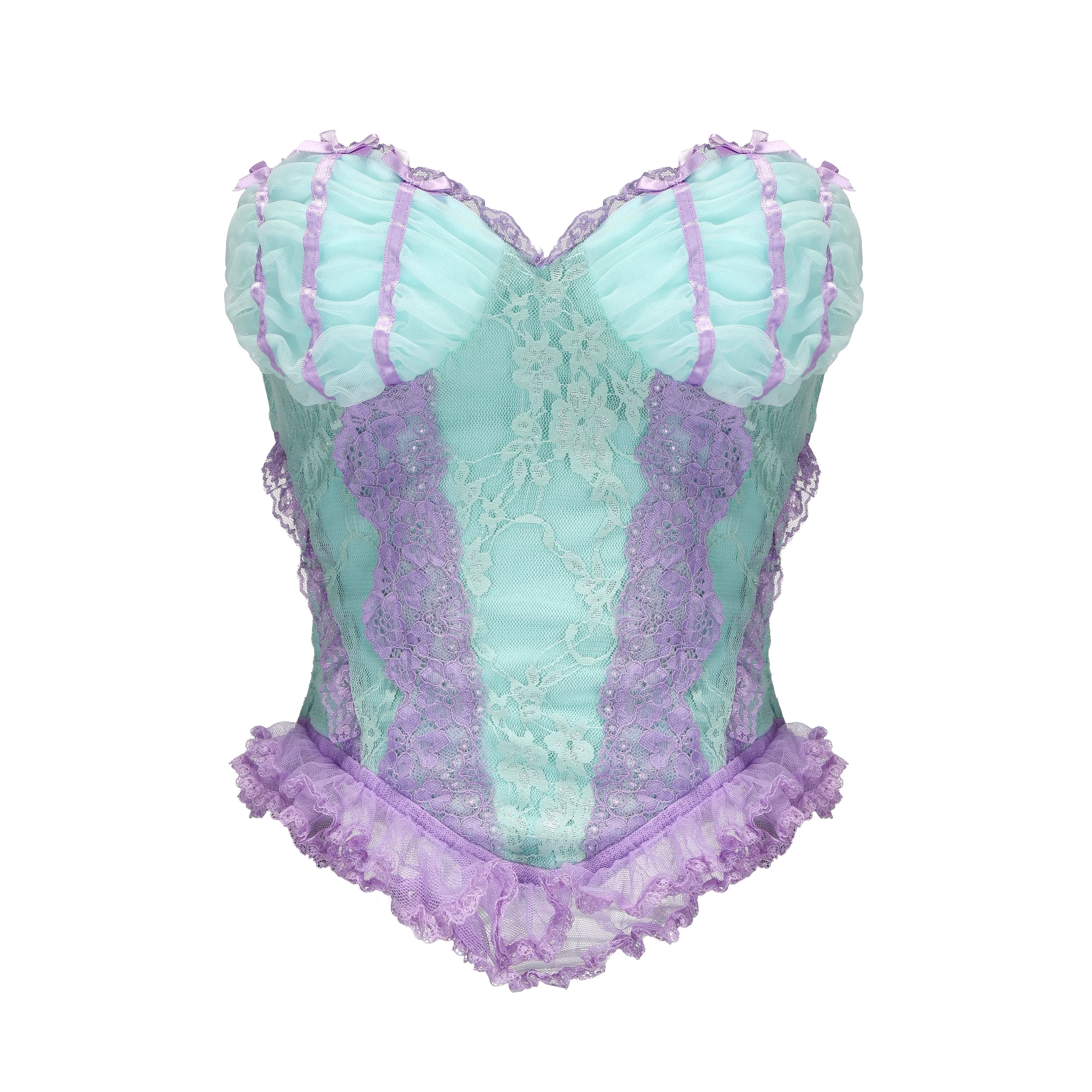 Get trendy with Princess Elsa and Ariel Fishbone Corset Top and skirt set - available at Peiliee Shop. Grab yours for $28 today!