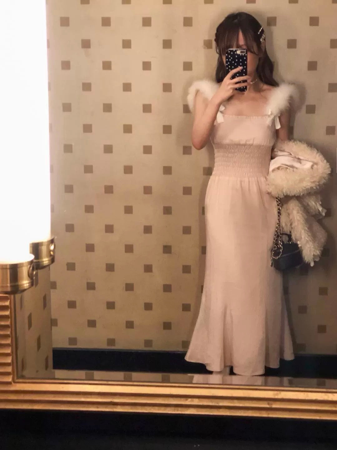 Get trendy with Mon Chérie Belle Charm Satin Midi Dress Evening Dress Christmas - Dresses available at Peiliee Shop. Grab yours for $36 today!