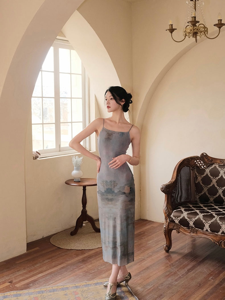Get trendy with Butterfly waltz whisper floral midi dress - Dress available at Peiliee Shop. Grab yours for $38 today!