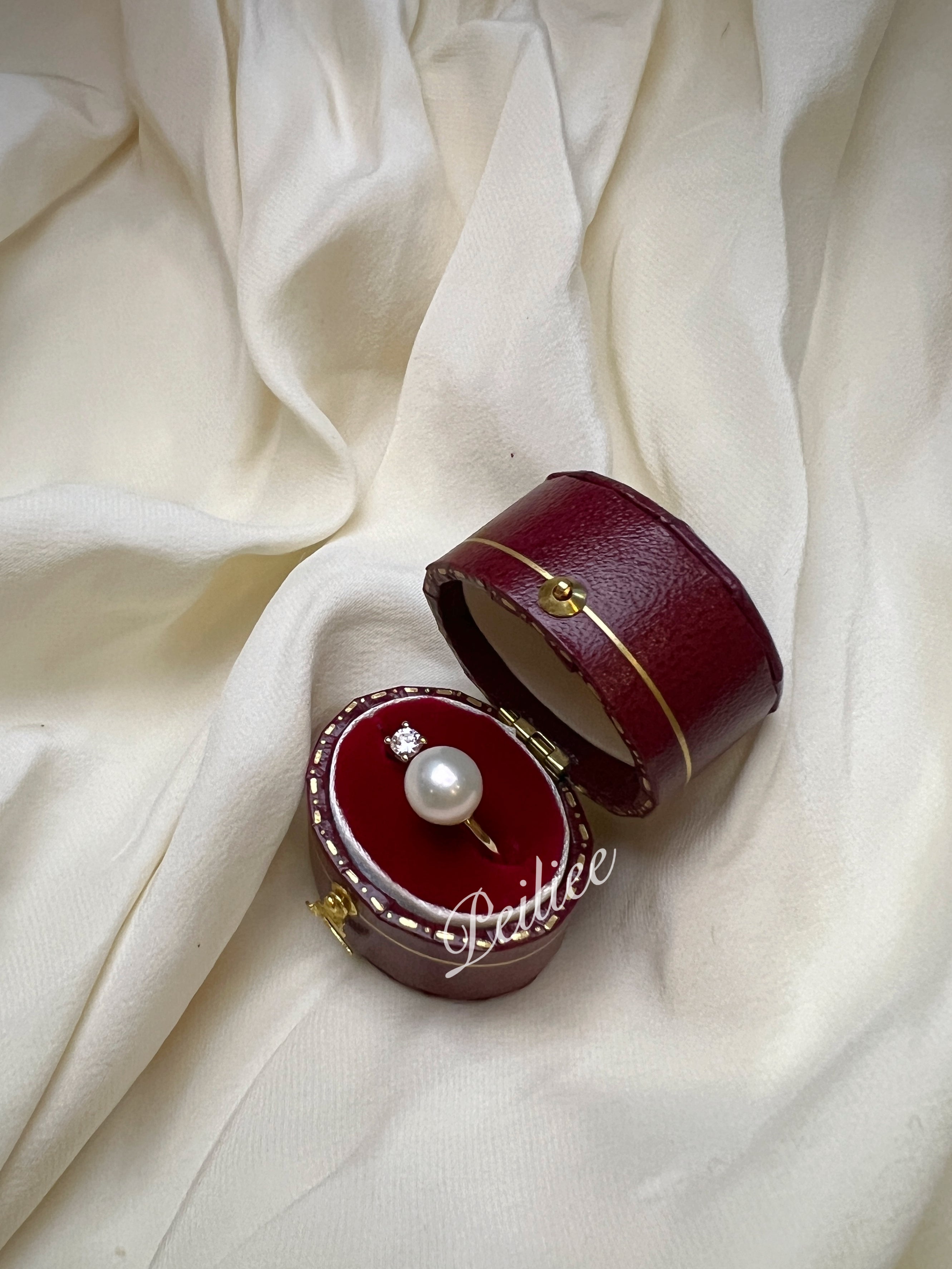 Get trendy with I love being me 8-9mm Freshwater Pearl Ring - available at Peiliee Shop. Grab yours for $18.90 today!