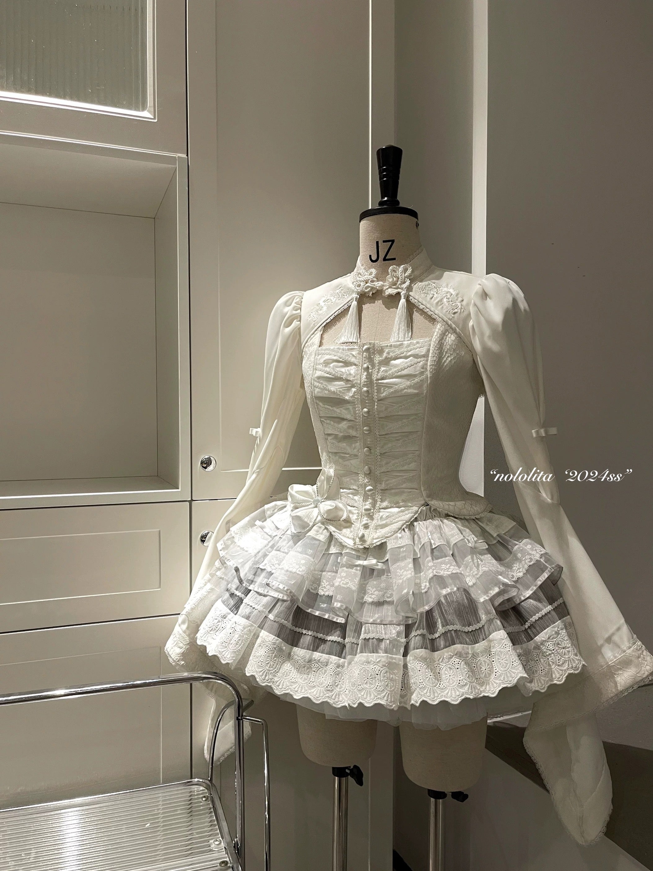 Get trendy with NoLolita 24SS Dragon’s Ketch Gothic Lolita Fashion Dress - available at Peiliee Shop. Grab yours for $29 today!