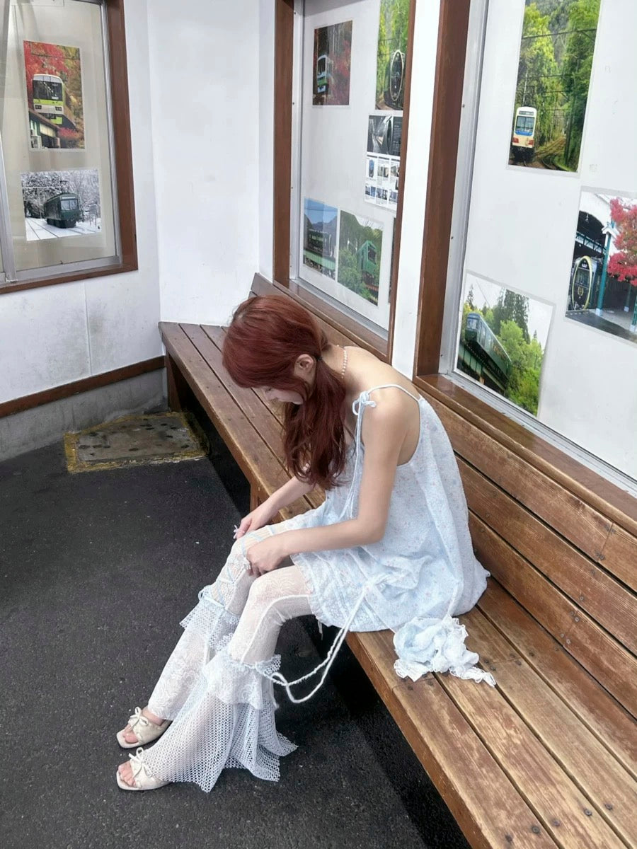 Get trendy with Rose Island Day Dream Flared Pants - available at Peiliee Shop. Grab yours for $46 today!