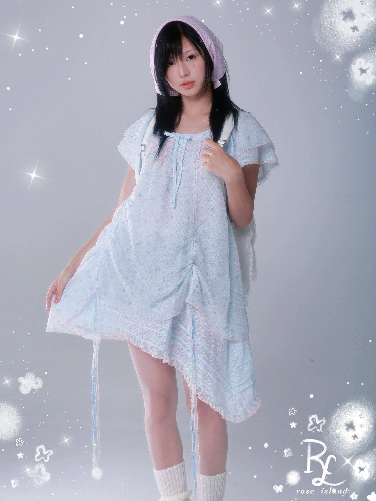 Get trendy with Mermaid Lagoon Mini Floral Dress - Dress available at Peiliee Shop. Grab yours for $58 today!