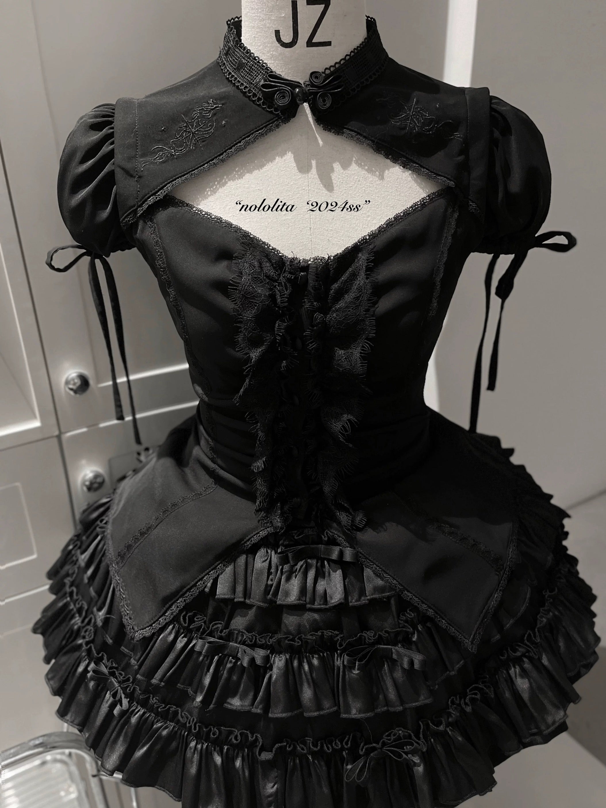 Get trendy with NoLolita 24SS Dragon’s Ketch Gothic Lolita Fashion Dress - available at Peiliee Shop. Grab yours for $29 today!