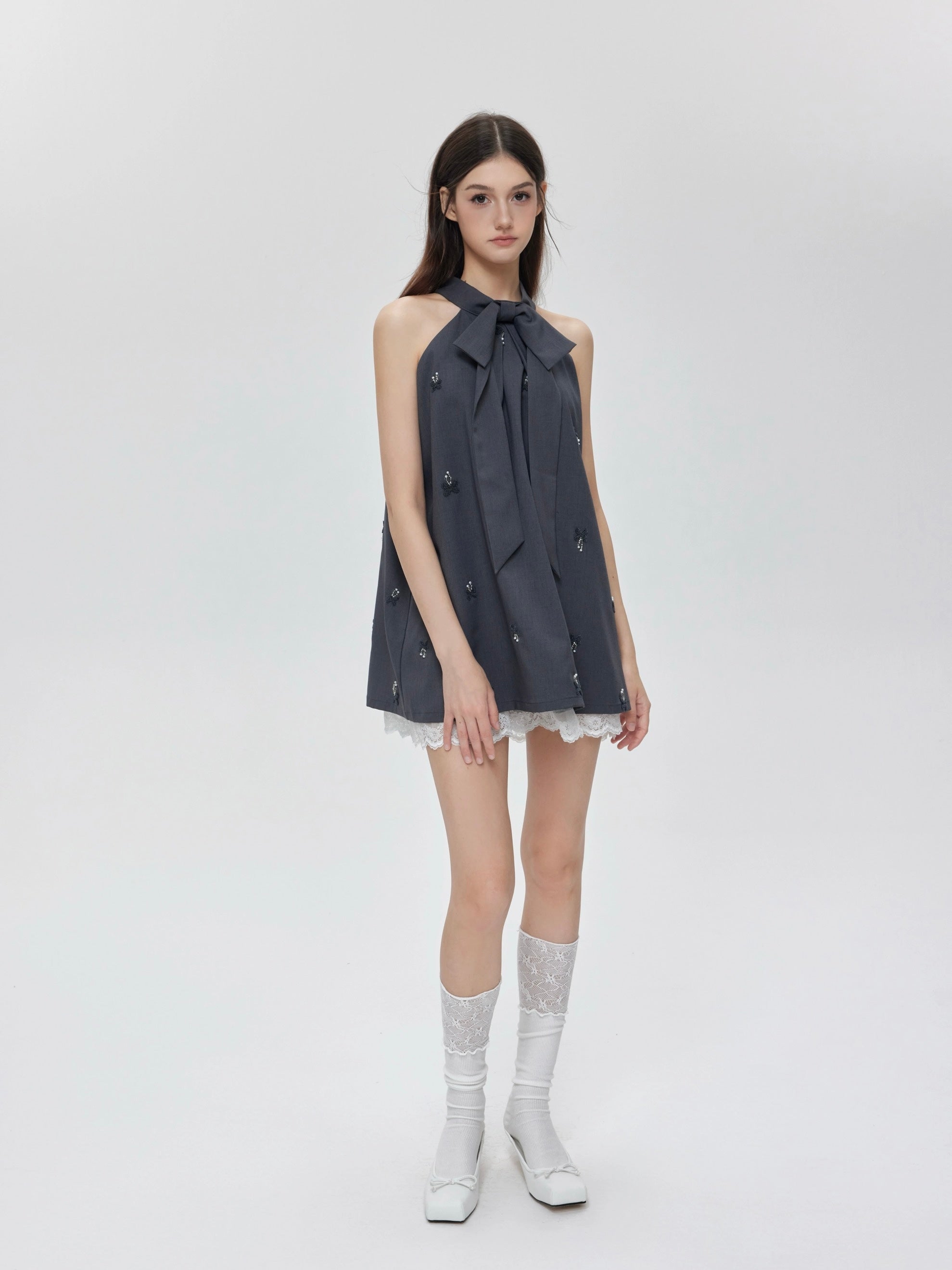 Get trendy with I don’t care about you - mini dress set made with suit fabric - available at Peiliee Shop. Grab yours for $48 today!