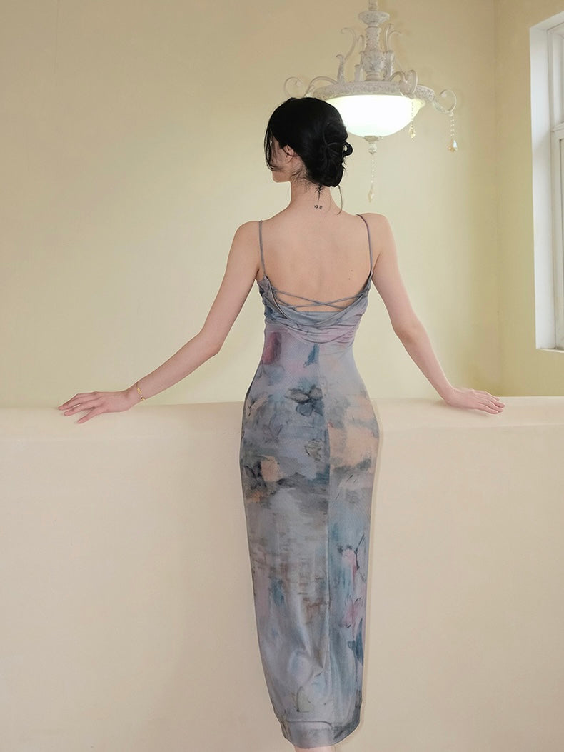Get trendy with Butterfly waltz whisper floral midi dress - Dress available at Peiliee Shop. Grab yours for $38 today!