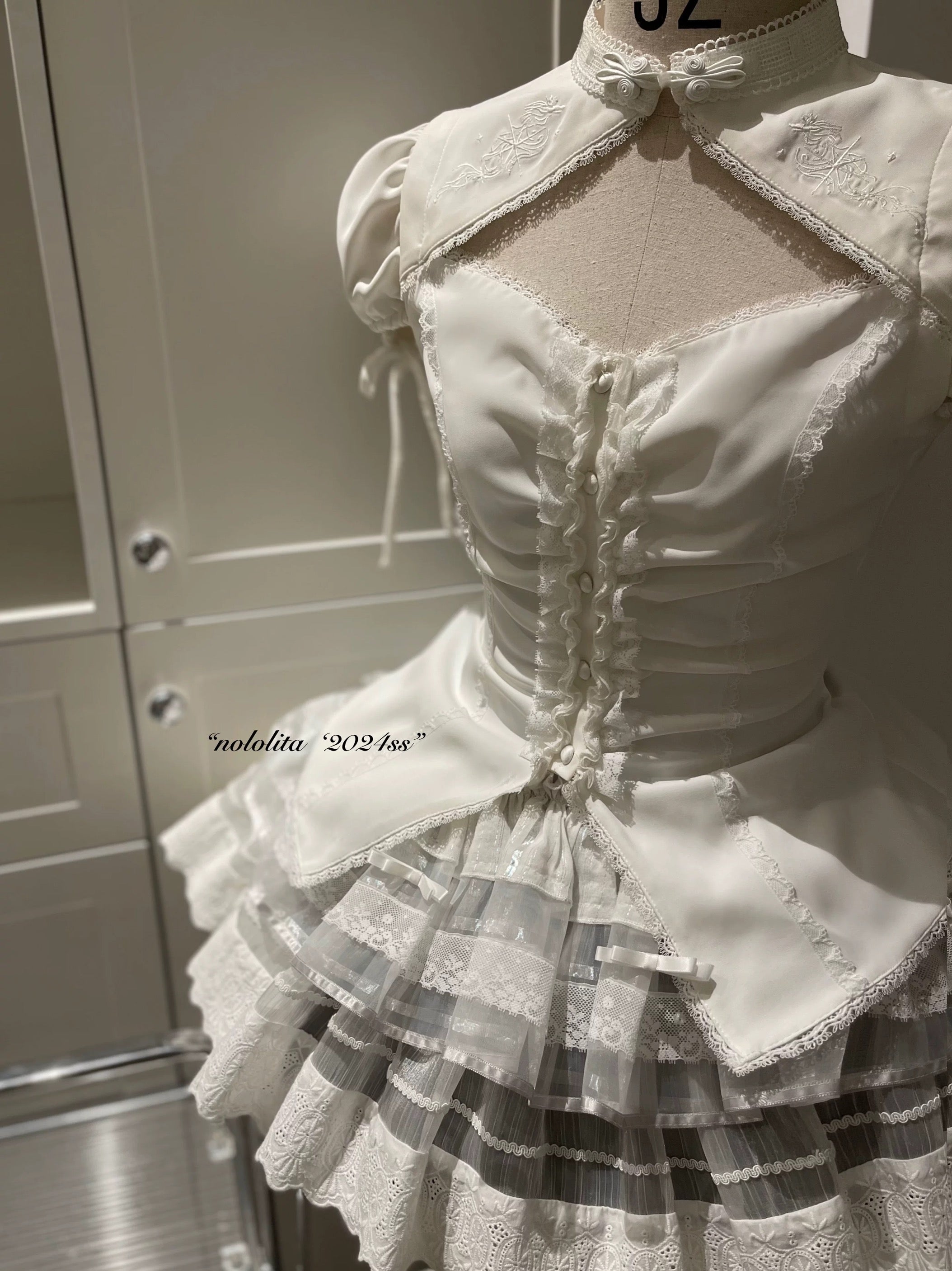 Get trendy with NoLolita 24SS Dragon’s Ketch Gothic Lolita Fashion Dress - available at Peiliee Shop. Grab yours for $29 today!