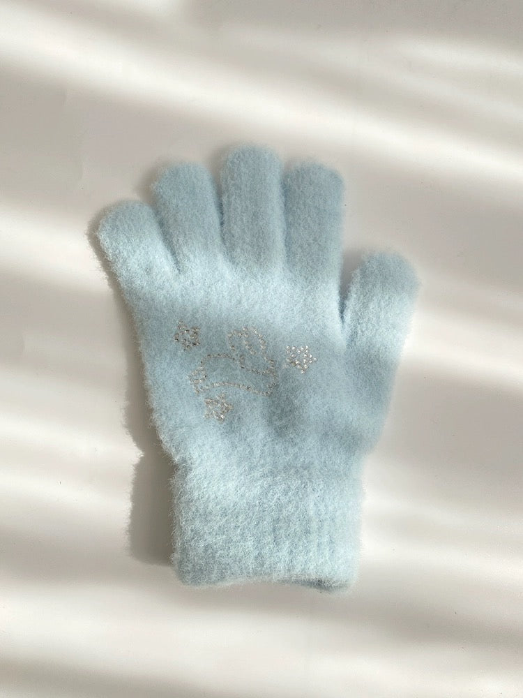 Get trendy with Soft Bunny Wonderland Faux Wool Gloves - Gloves available at Peiliee Shop. Grab yours for $12 today!