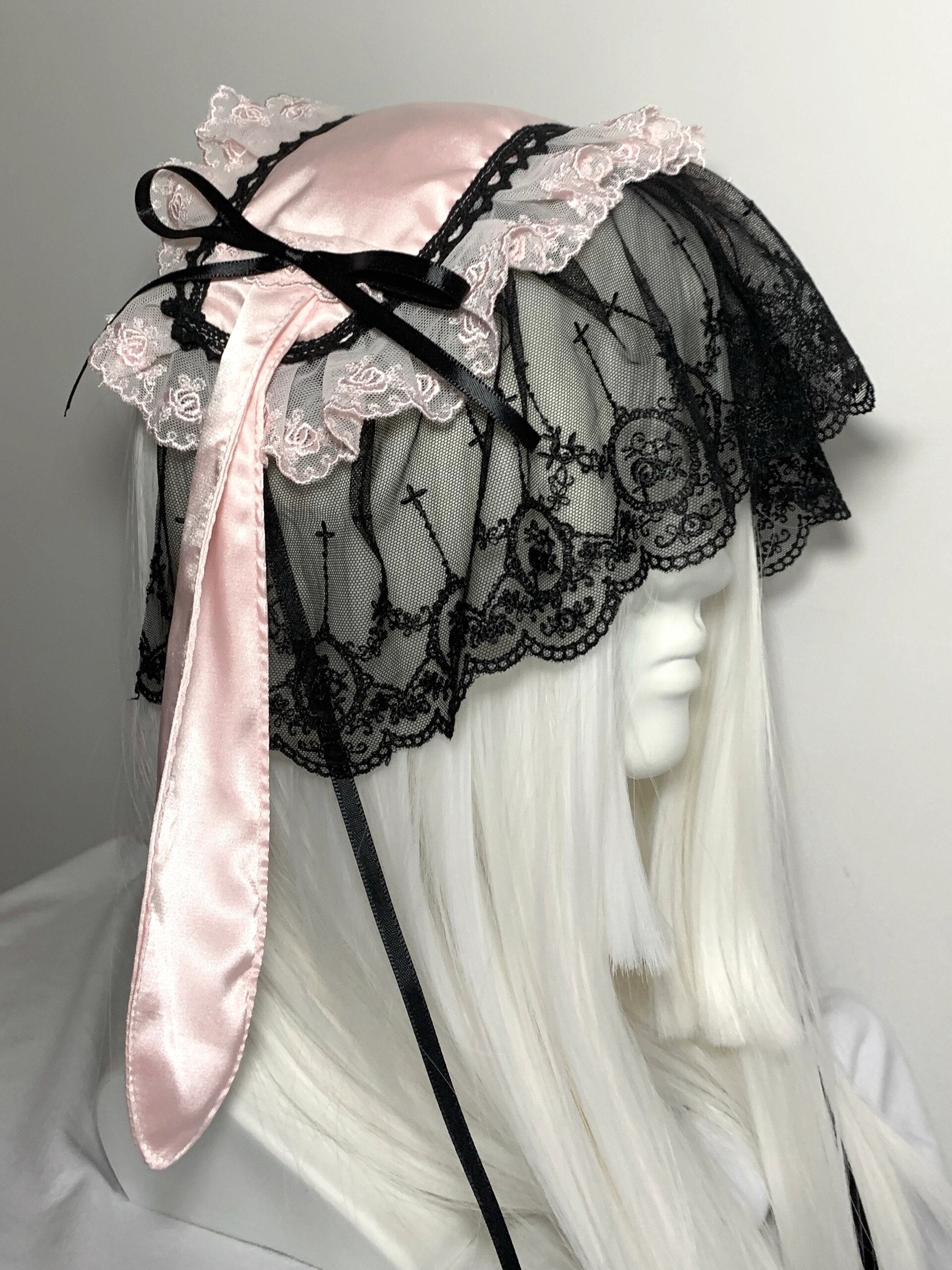 Get trendy with BlackPink Version Handmade Bunny Hat Headband - available at Peiliee Shop. Grab yours for $21.90 today!
