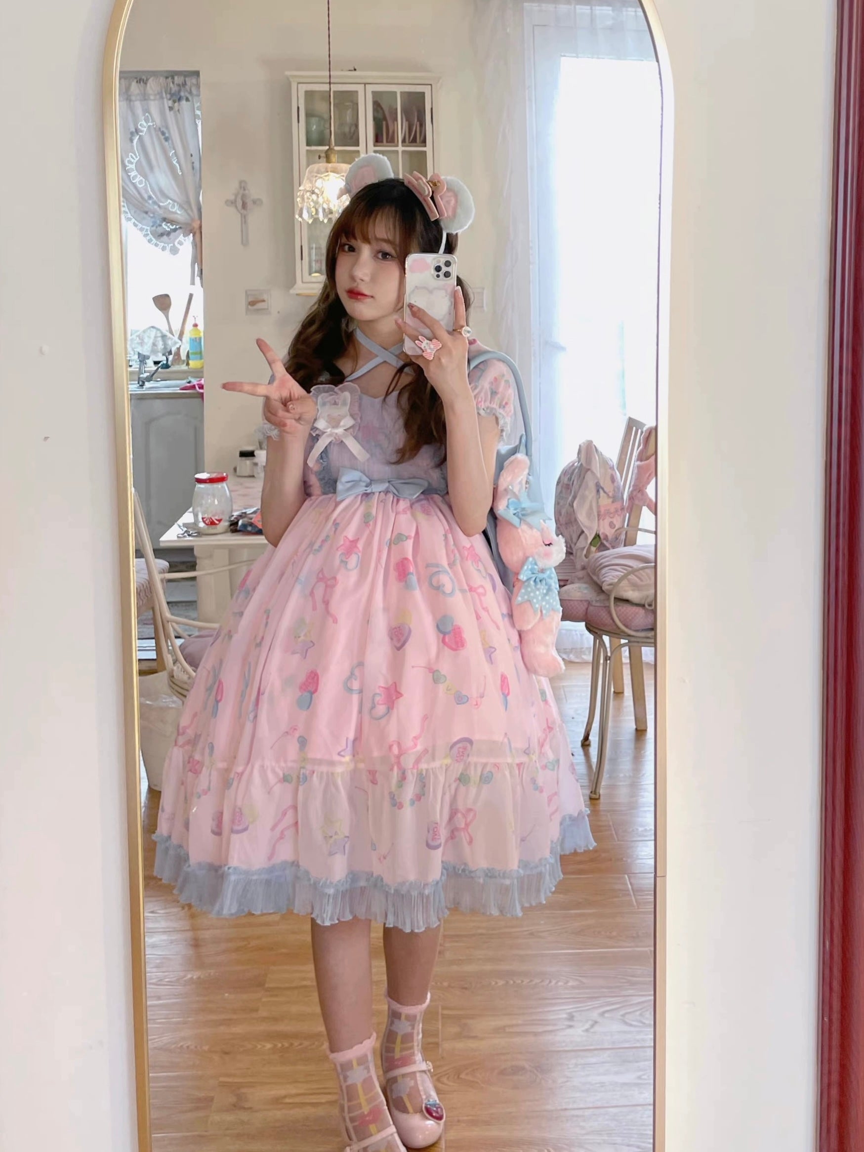 Get trendy with Girls’ dream Lolita Fashion JSK Dress - available at Peiliee Shop. Grab yours for $40 today!