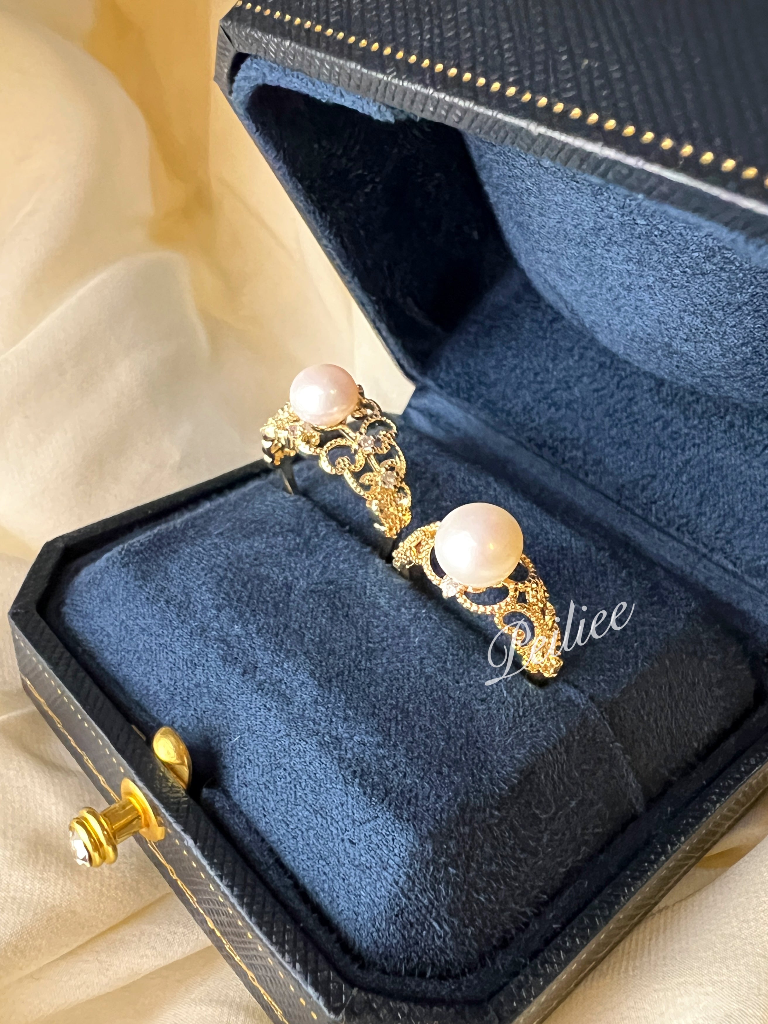 Get trendy with Being a princess is what i do the best 7-8mm, 8.5-9mm Freshwater Pearl Ring - available at Peiliee Shop. Grab yours for $19.90 today!