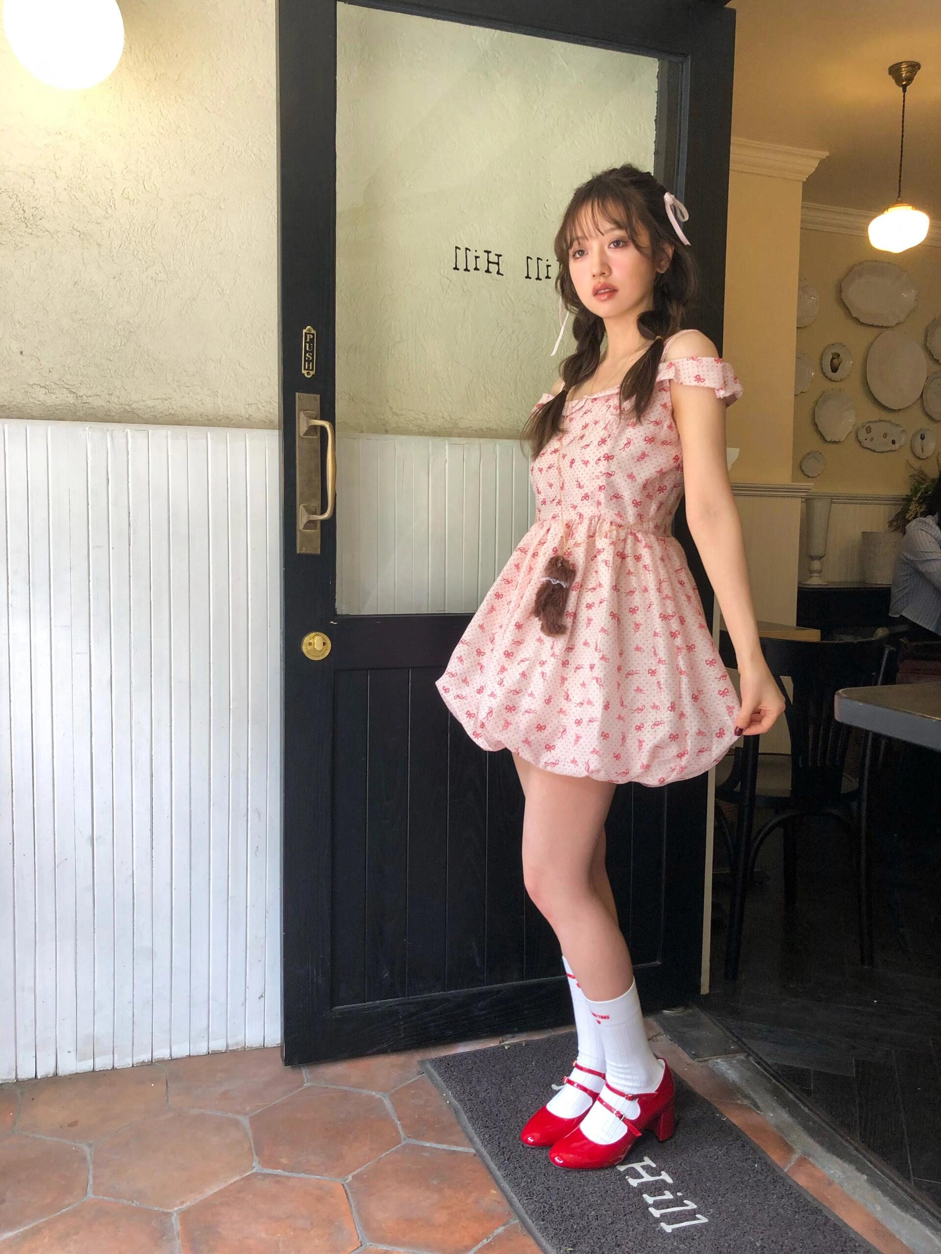 Get trendy with Rosy Doll Mini Dress - Dresses available at Peiliee Shop. Grab yours for $36.80 today!