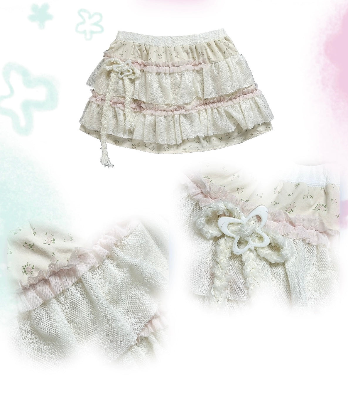Get trendy with I am so iconic - Rose Island Cotton Mini Skirt - available at Peiliee Shop. Grab yours for $44 today!