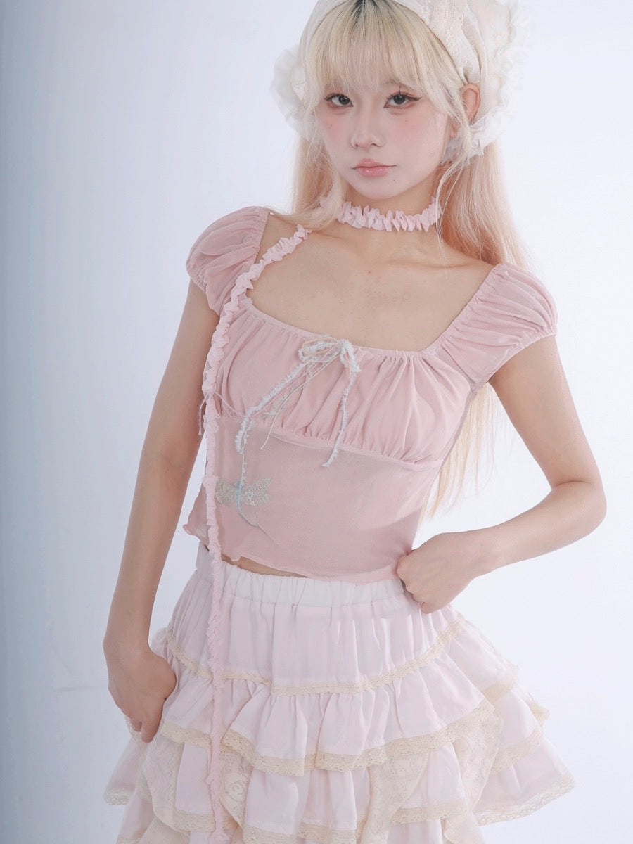 Get trendy with I love being me - Rose Island Crop Top - available at Peiliee Shop. Grab yours for $26 today!