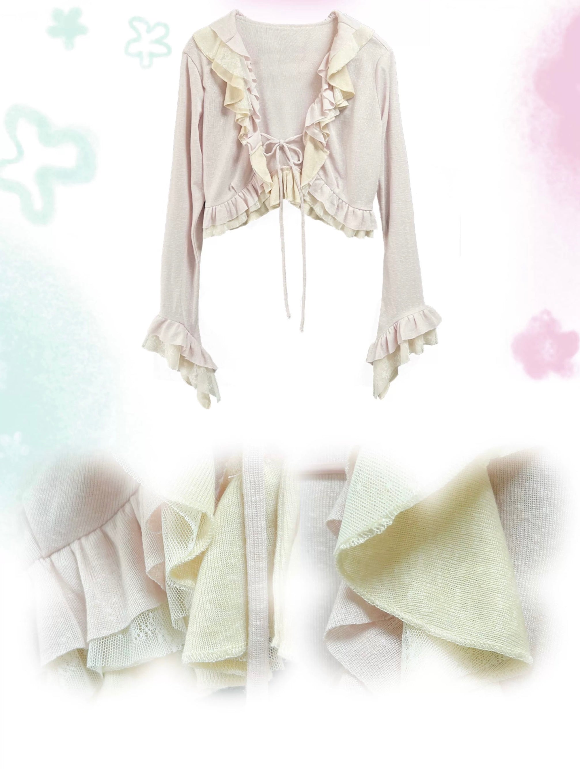 Get trendy with Rosy Dreams Flowery Cardigan - available at Peiliee Shop. Grab yours for $42 today!