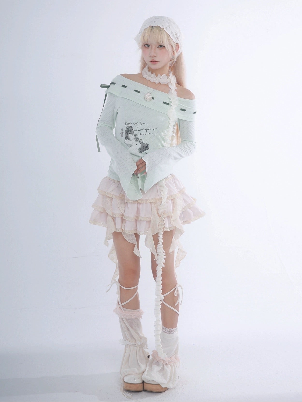 Get trendy with Certified Fairy Bunny Print Cotton Sweat Shirt - available at Peiliee Shop. Grab yours for $45 today!