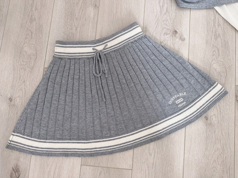 Get trendy with School days wool blended knitting cardigan skirt set - Sweater available at Peiliee Shop. Grab yours for $19.90 today!