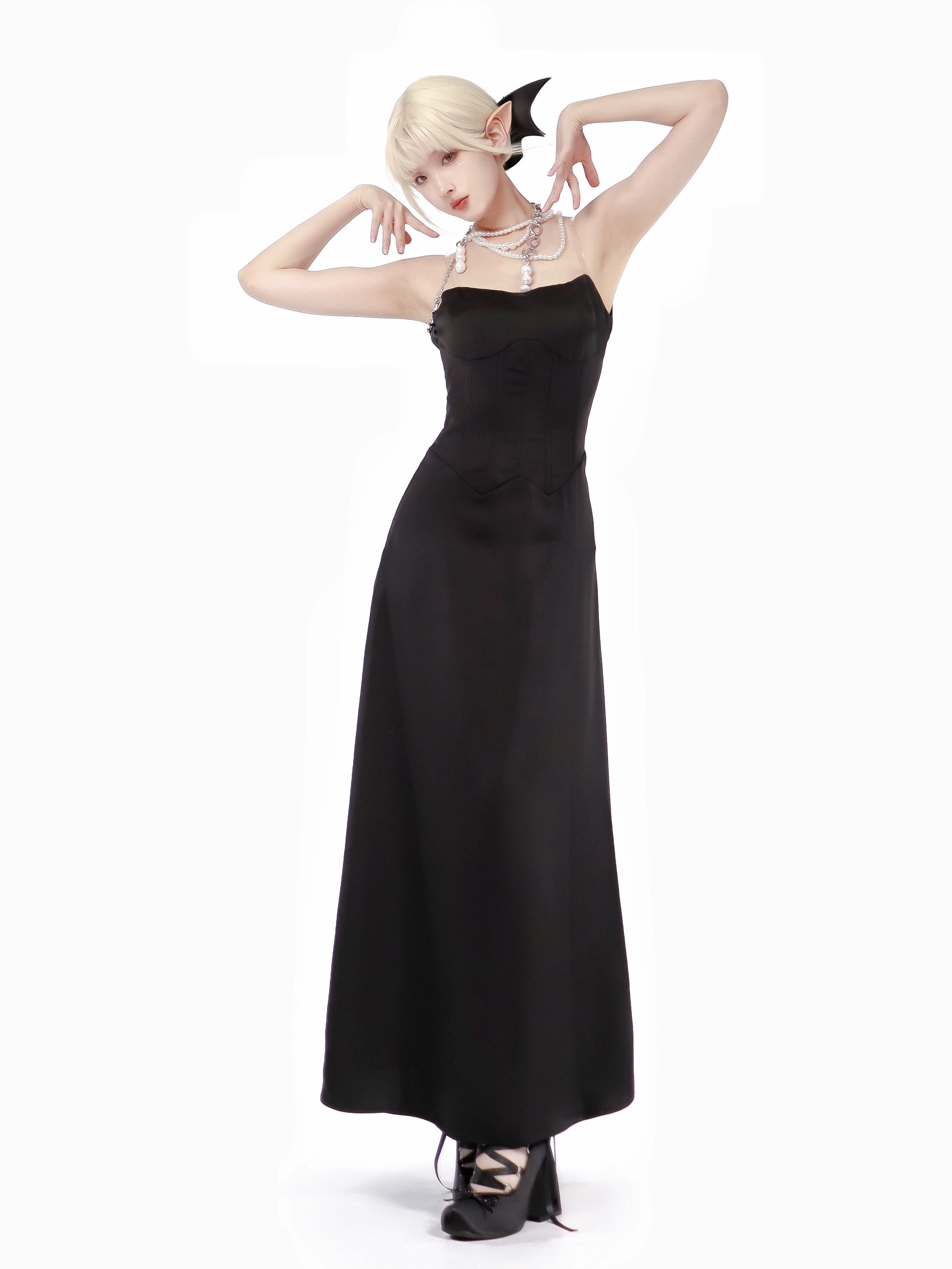 Get trendy with Dark Angel Evening Gown - available at Peiliee Shop. Grab yours for $59.90 today!