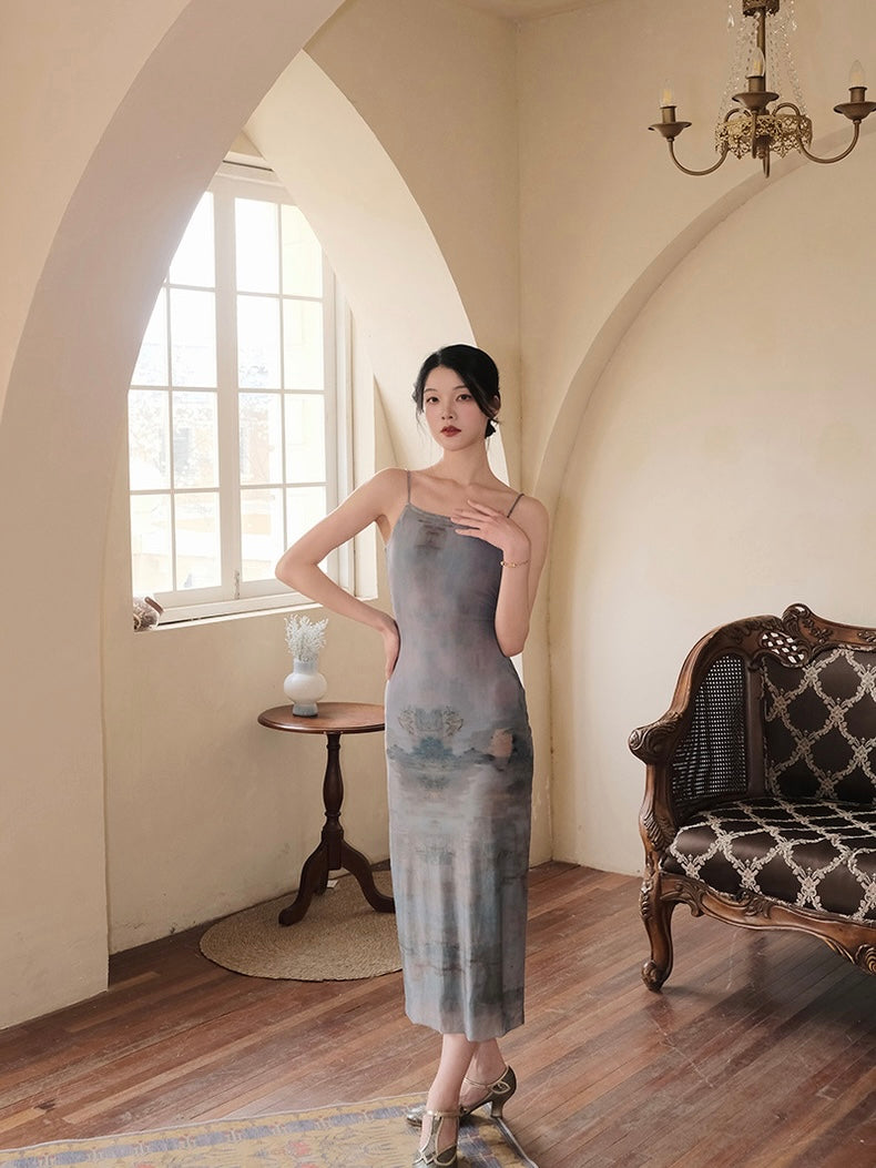 Get trendy with Butterfly waltz whisper floral midi dress - Dress available at Peiliee Shop. Grab yours for $38 today!