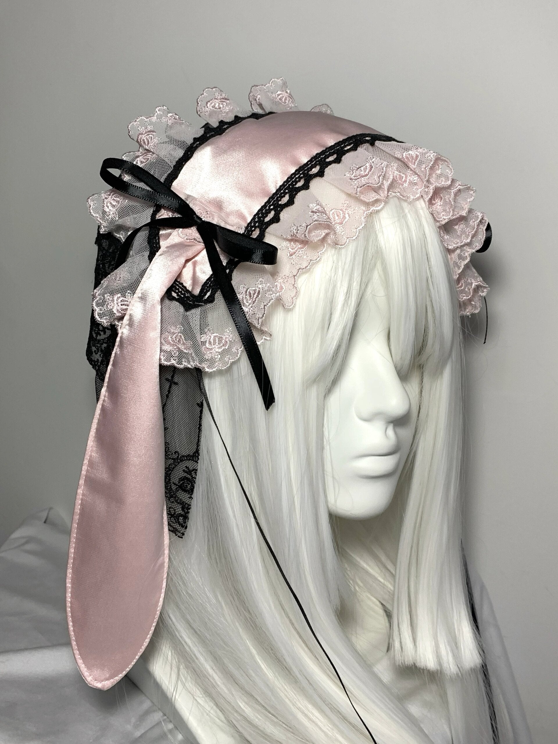 Get trendy with BlackPink Version Handmade Bunny Hat Headband - available at Peiliee Shop. Grab yours for $21.90 today!