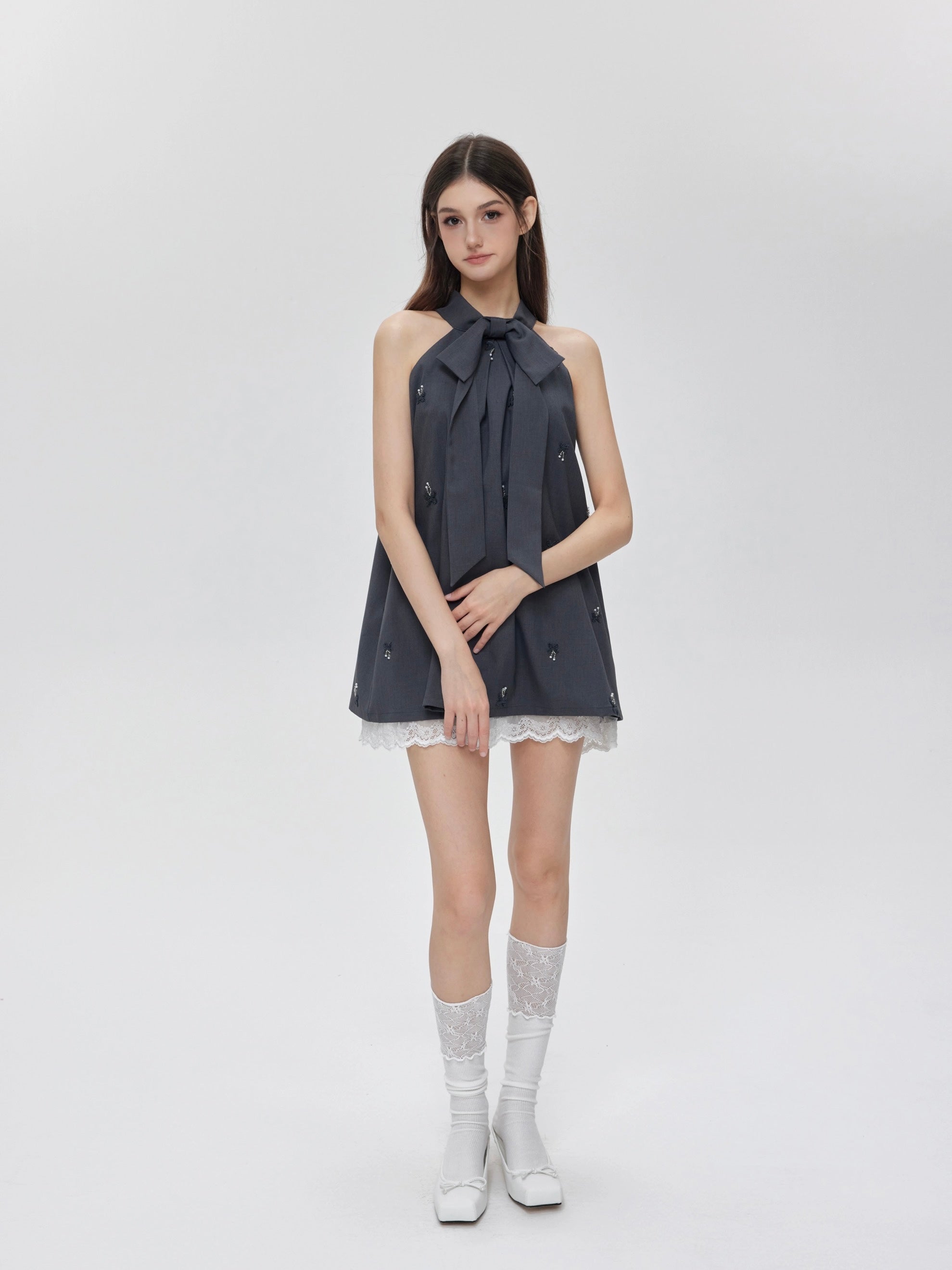 Get trendy with I don’t care about you - mini dress set made with suit fabric - available at Peiliee Shop. Grab yours for $48 today!