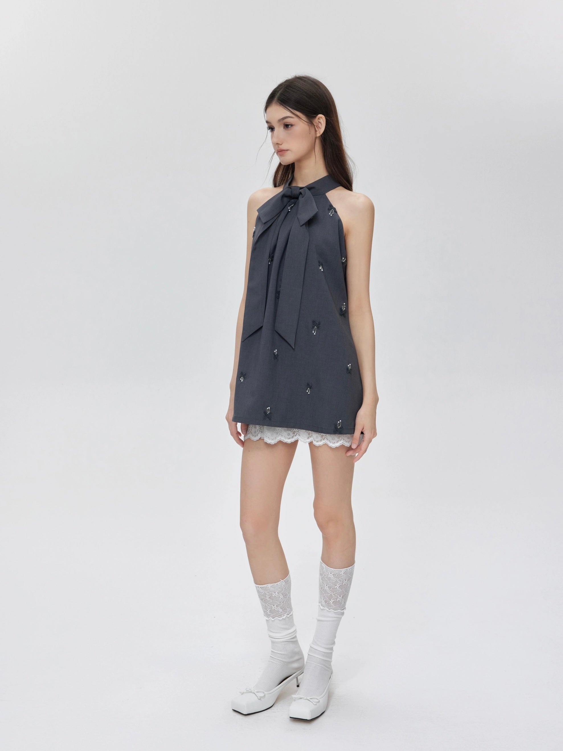 Get trendy with I don’t care about you - mini dress set made with suit fabric - available at Peiliee Shop. Grab yours for $48 today!