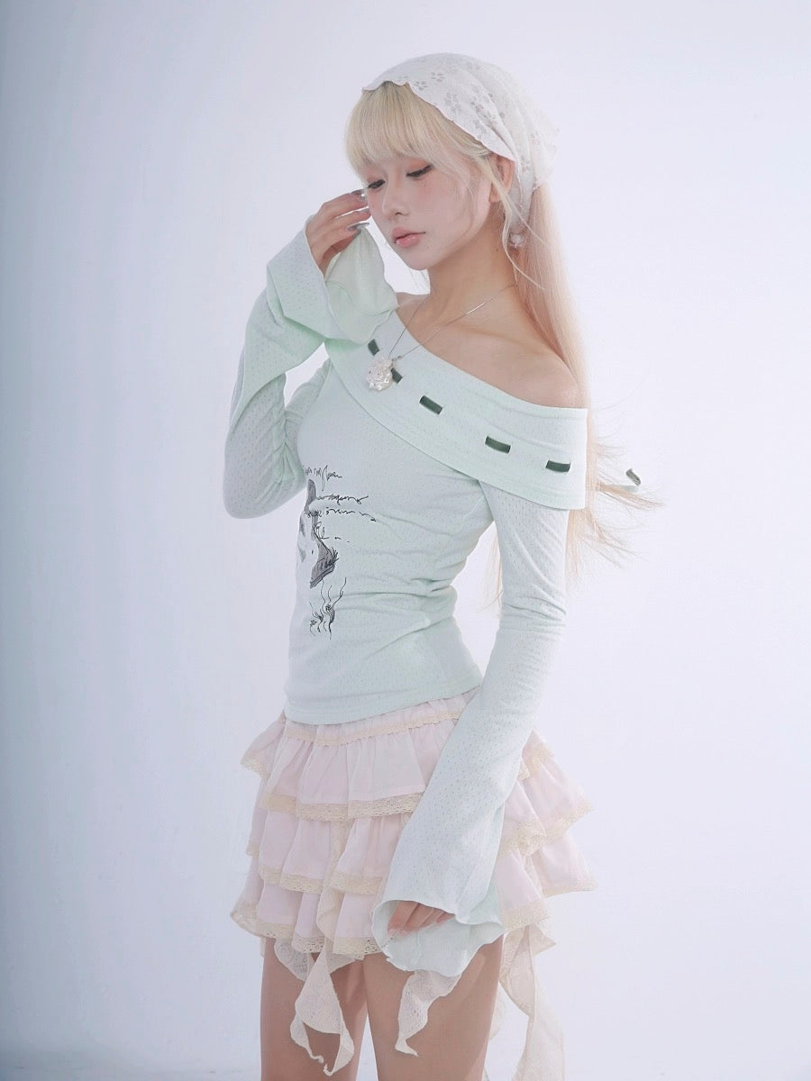 Get trendy with Certified Fairy Bunny Print Cotton Sweat Shirt - available at Peiliee Shop. Grab yours for $45 today!