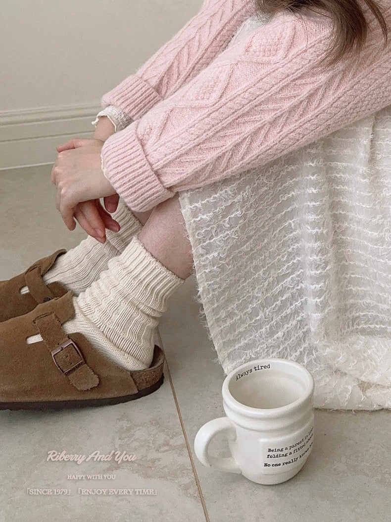 Get trendy with Angelic Sakura pink soft knitting sweater cardigan - Sweater available at Peiliee Shop. Grab yours for $25.50 today!