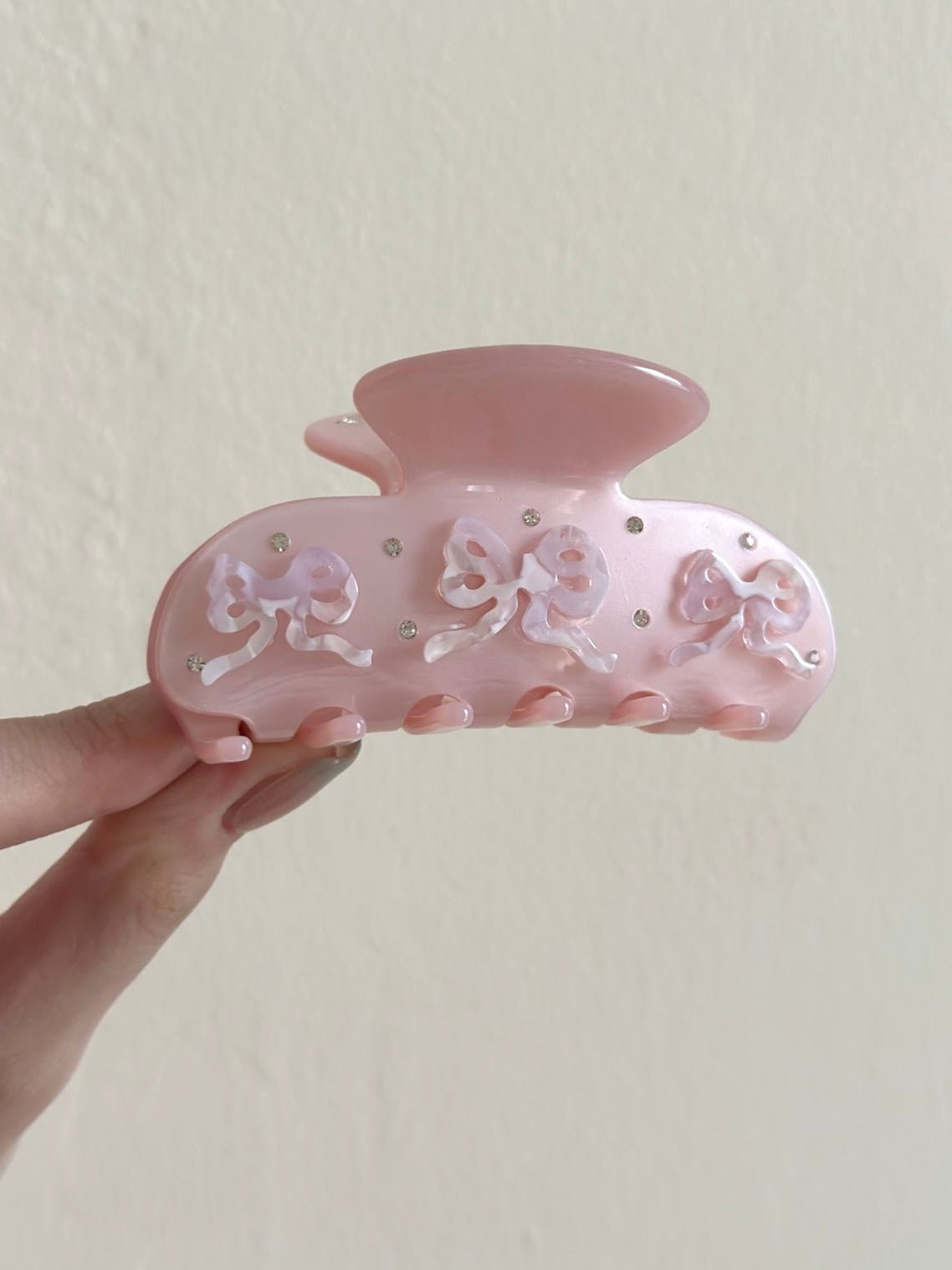 Get trendy with Sweet Ballerina actylic hair claw clips - available at Peiliee Shop. Grab yours for $5.80 today!