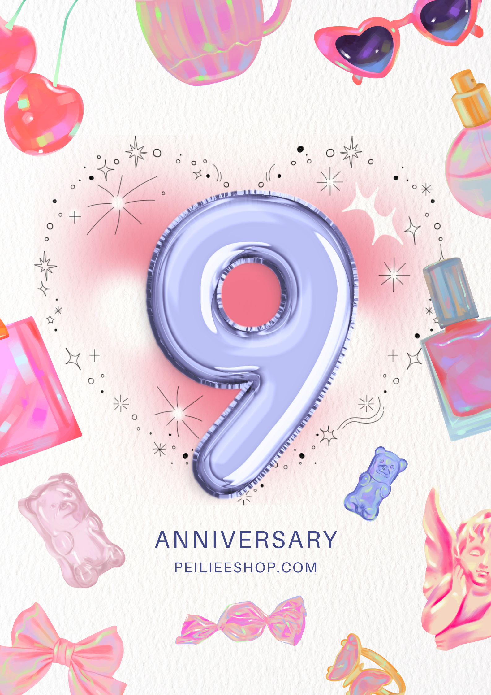 Get trendy with 9th Anniversary Lucky Bag - available at Peiliee Shop. Grab yours for $9.90 today!