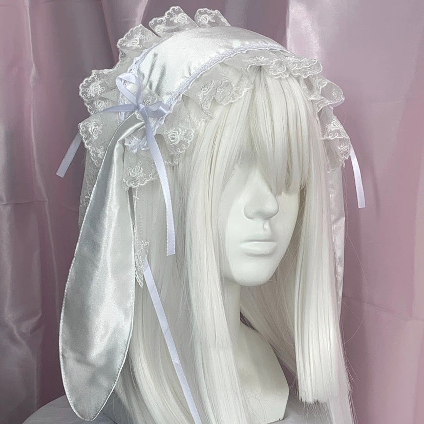 Get trendy with Angel Version Handmade White Bunny Hat Headband - available at Peiliee Shop. Grab yours for $21.90 today!