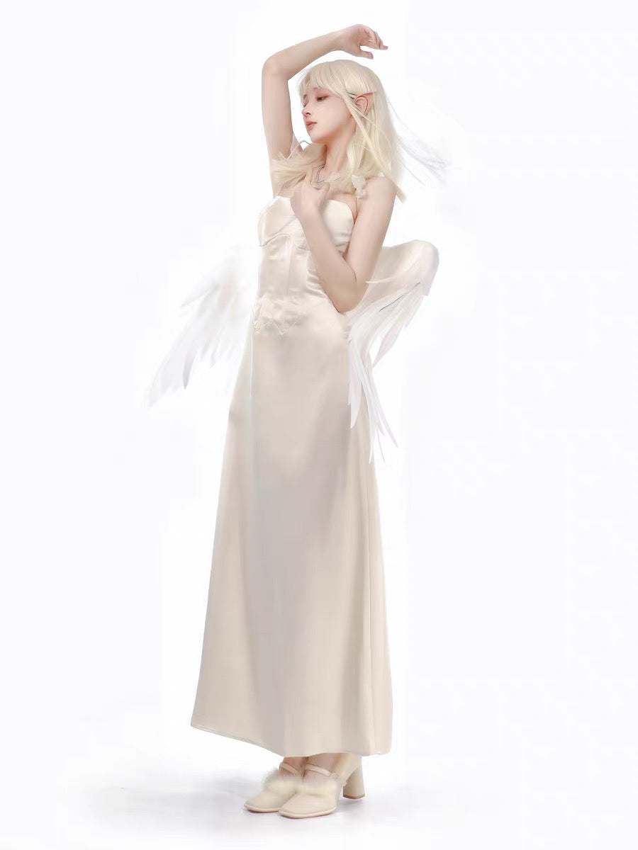 Get trendy with Soul Angel Gown Long Dress - available at Peiliee Shop. Grab yours for $59.90 today!