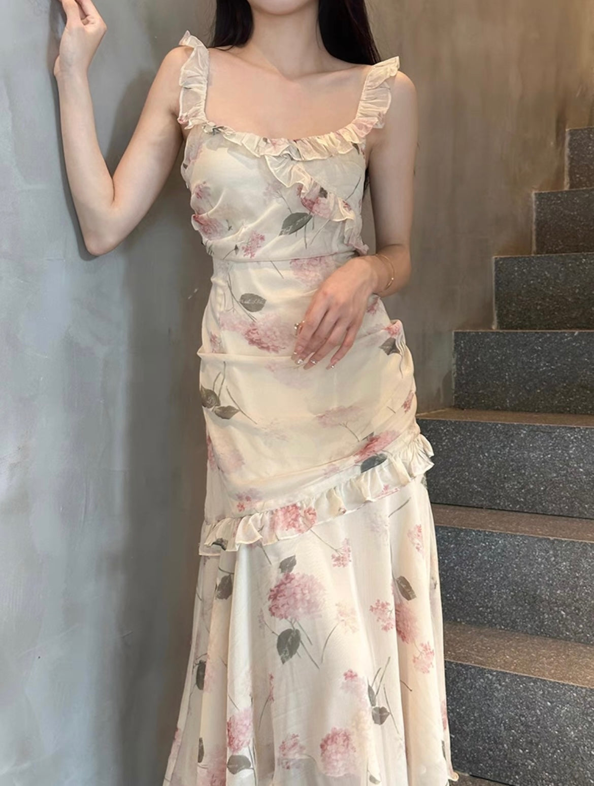 Get trendy with Petal Dance floral Dress - Dress available at Peiliee Shop. Grab yours for $38 today!