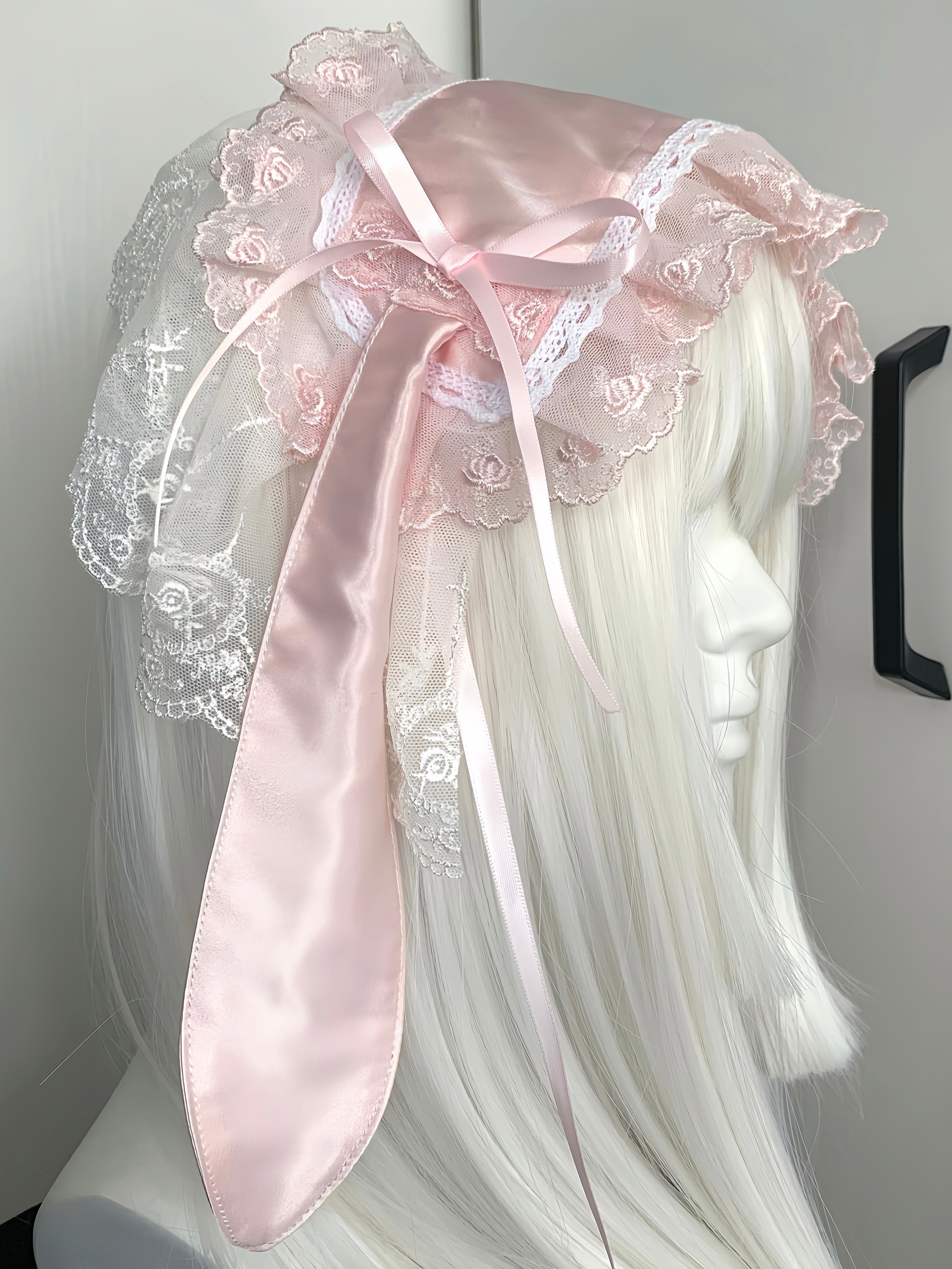 Get trendy with BlackPink Version Handmade Bunny Hat Headband - available at Peiliee Shop. Grab yours for $21.90 today!
