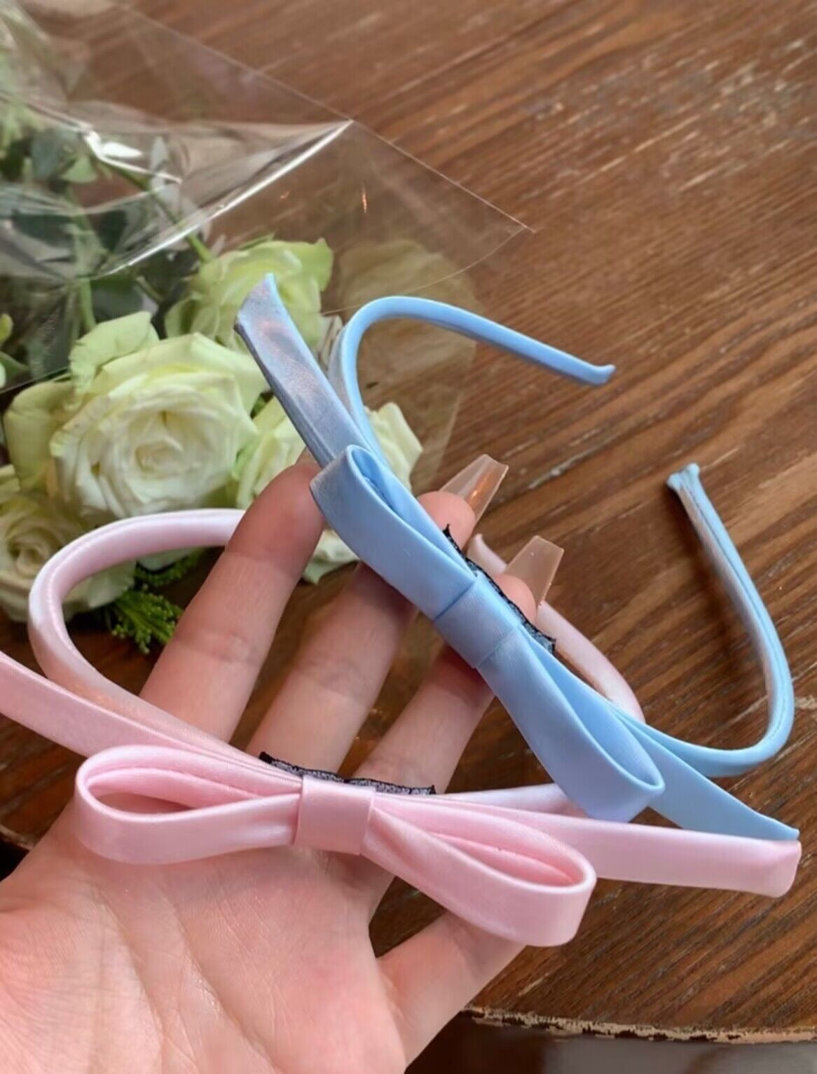 Get trendy with Princess style ribbon hair band - available at Peiliee Shop. Grab yours for $4.50 today!