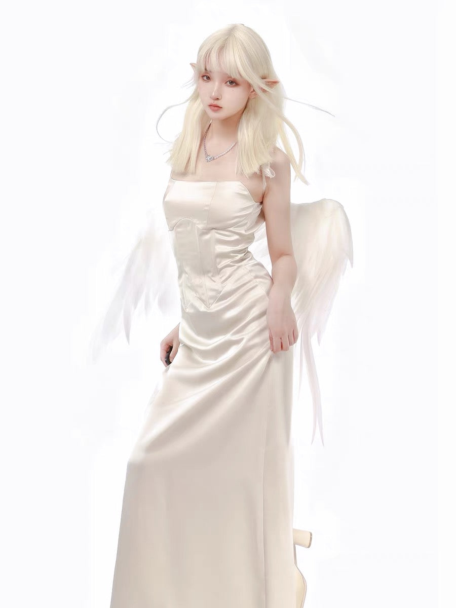 Get trendy with Soul Angel Gown Long Dress - available at Peiliee Shop. Grab yours for $59.90 today!