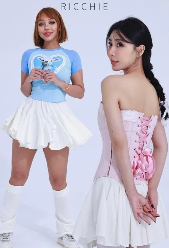 Get trendy with Graceful Ballet High Waist Flowy Skirt - available at Peiliee Shop. Grab yours for $61 today!