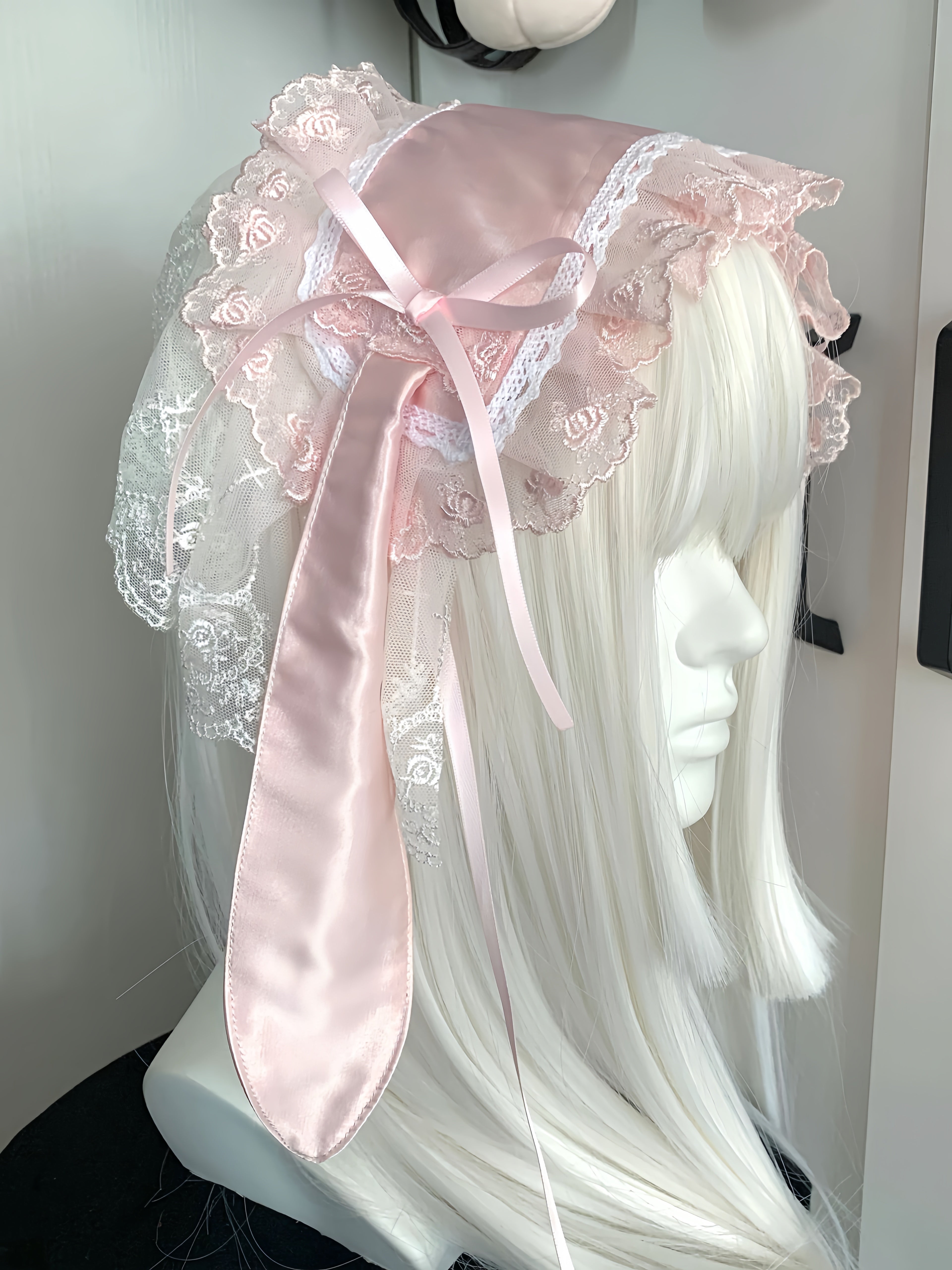 Get trendy with Handmade Pink Bunny Hat Headband - available at Peiliee Shop. Grab yours for $21.90 today!
